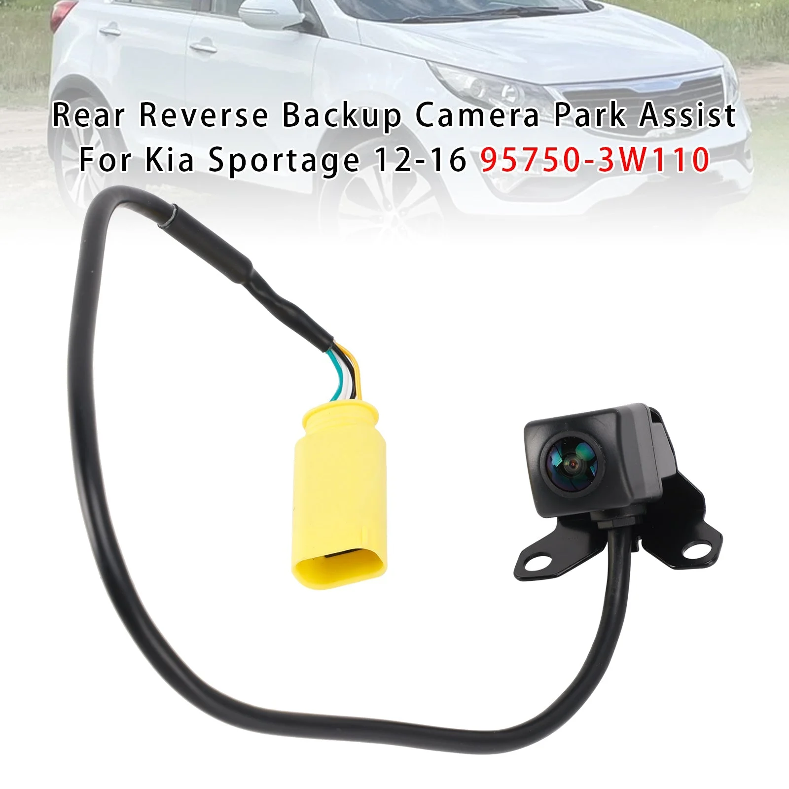 Rear Reverse Backup Camera Park Assist For Kia Sportage 12-16 95750-3W110