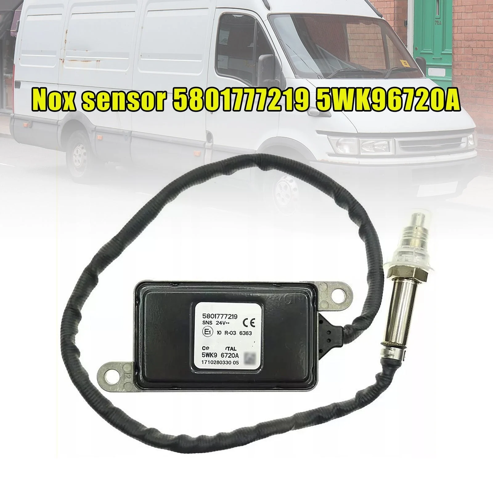 24V Nitrogen Oxide NOx Sensor 5801777219 5WK96720A For IVECO DAILY