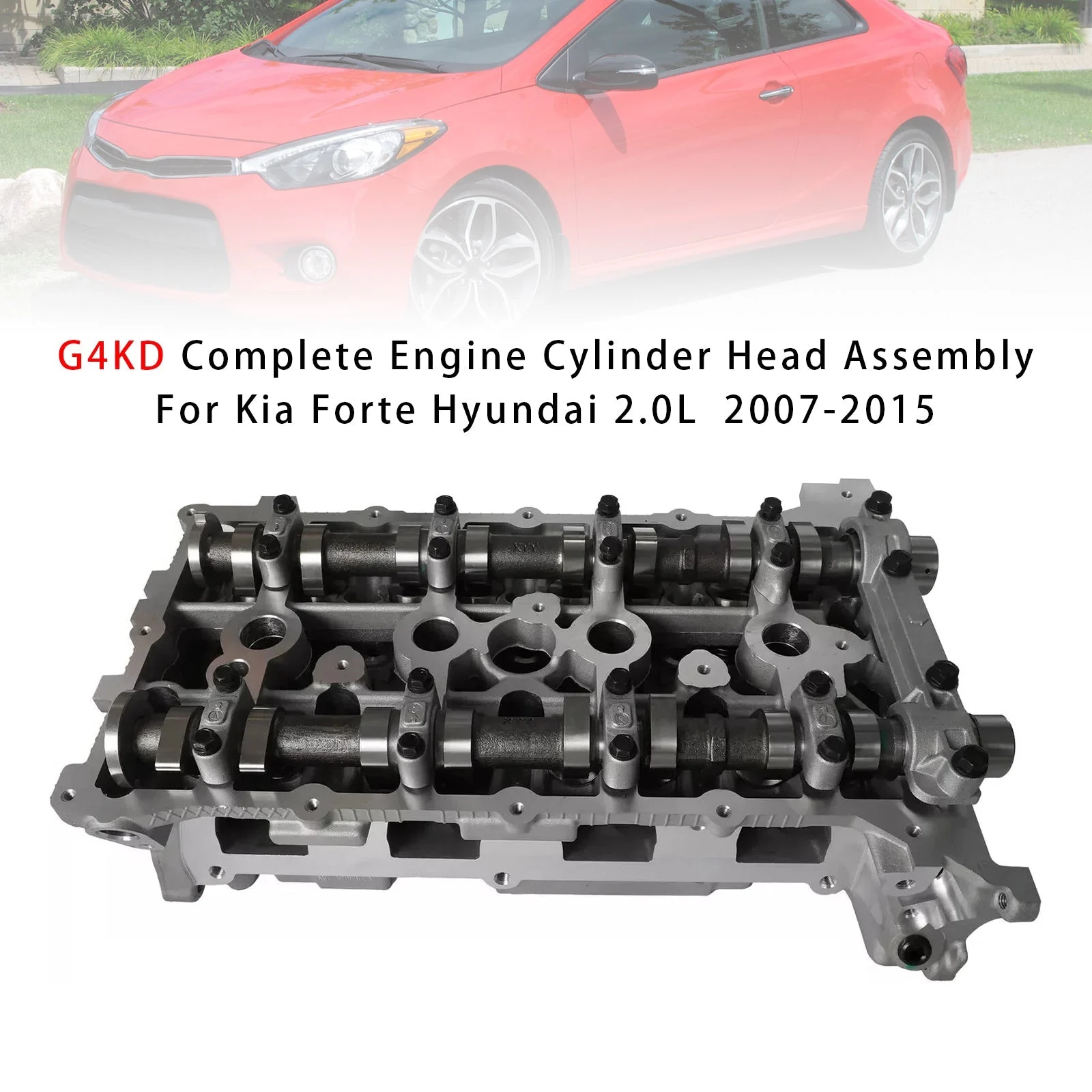 G4KD Complete Engine Cylinder Head Assembly For Kia Forte Hyundai 2.0L  07-2015