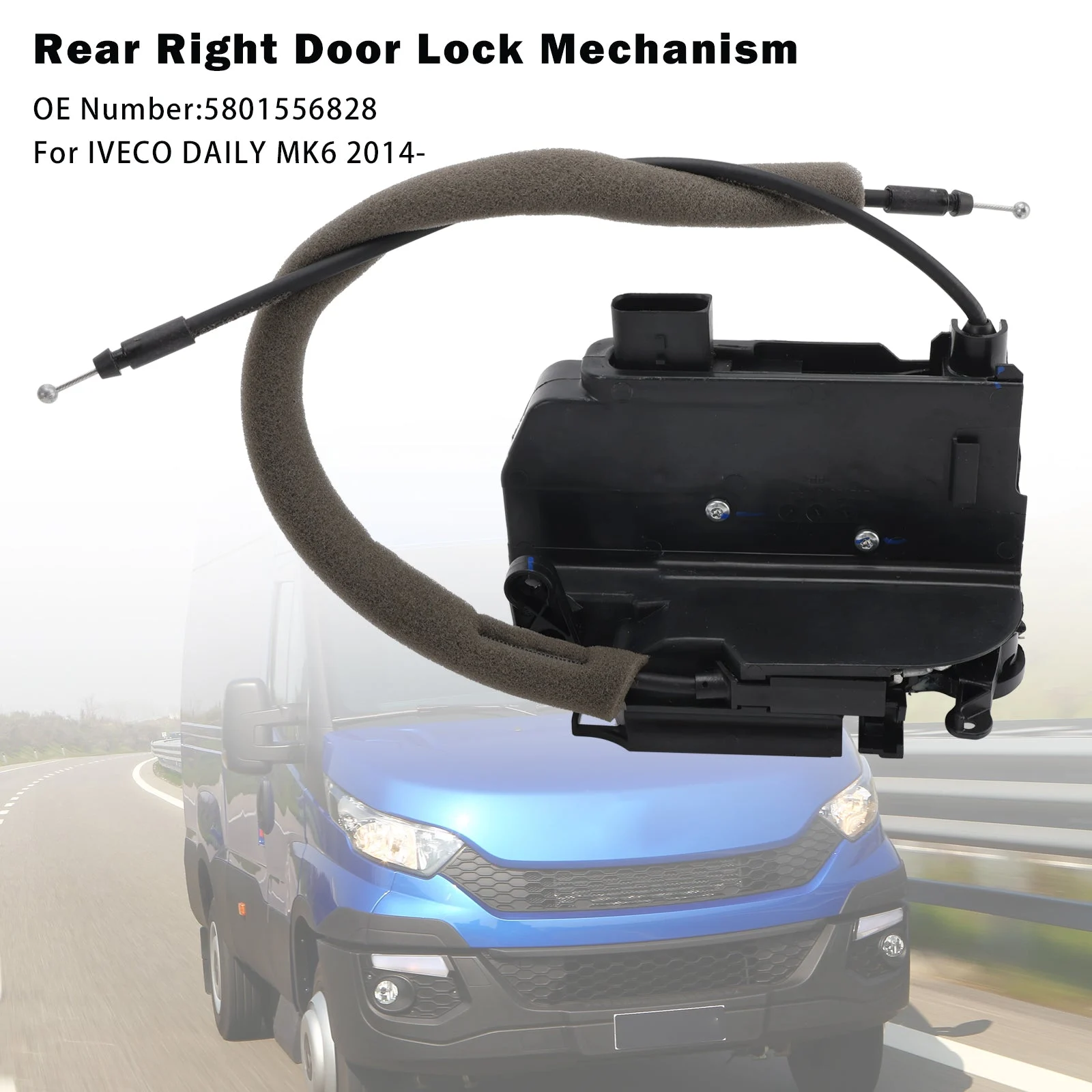 Rear Right Door Lock Mechanism 5801556828 For IVECO DAILY MK6 2014-