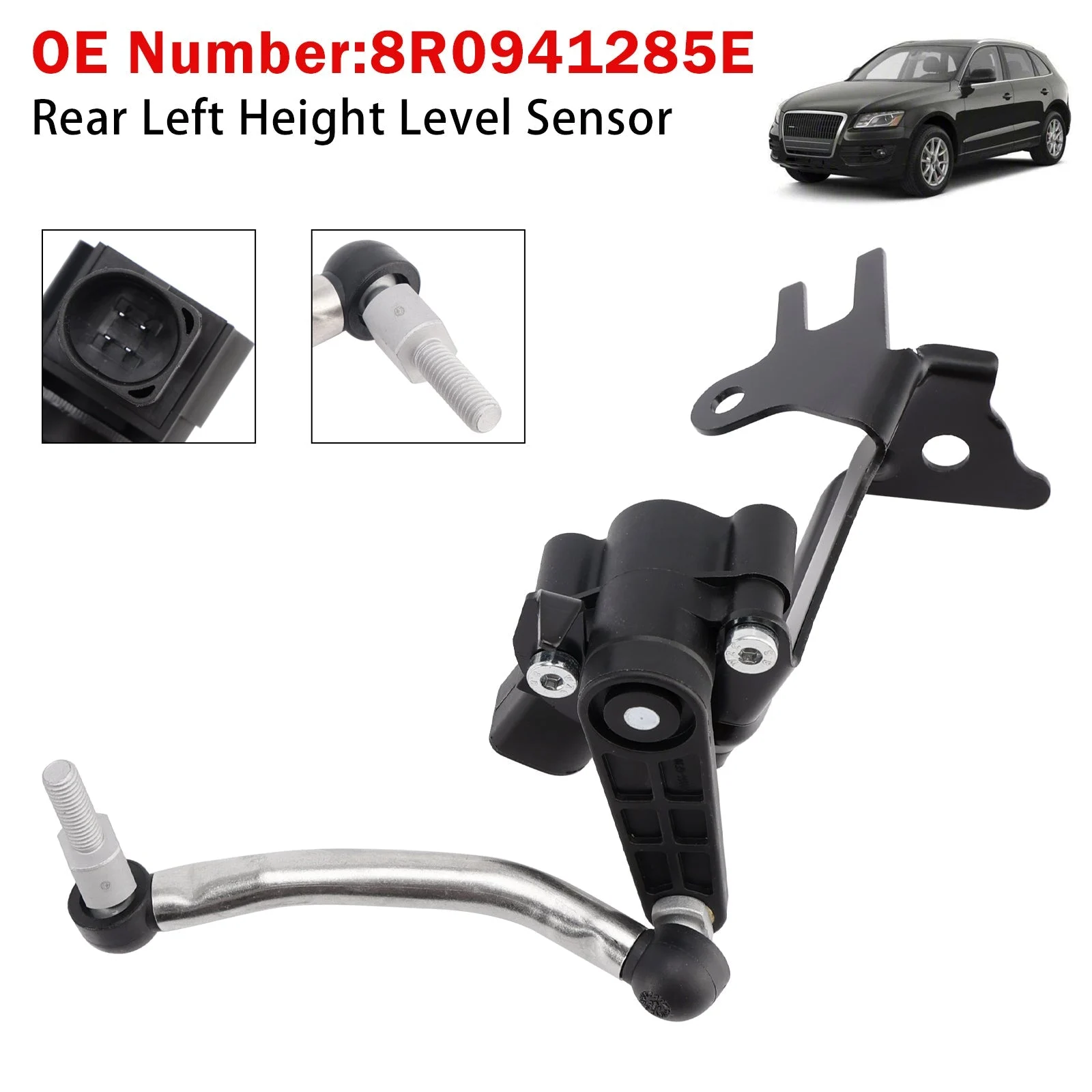 Front Left Height Level Sensor 8R0941285E For Audi Q5 8RB 2008-2017