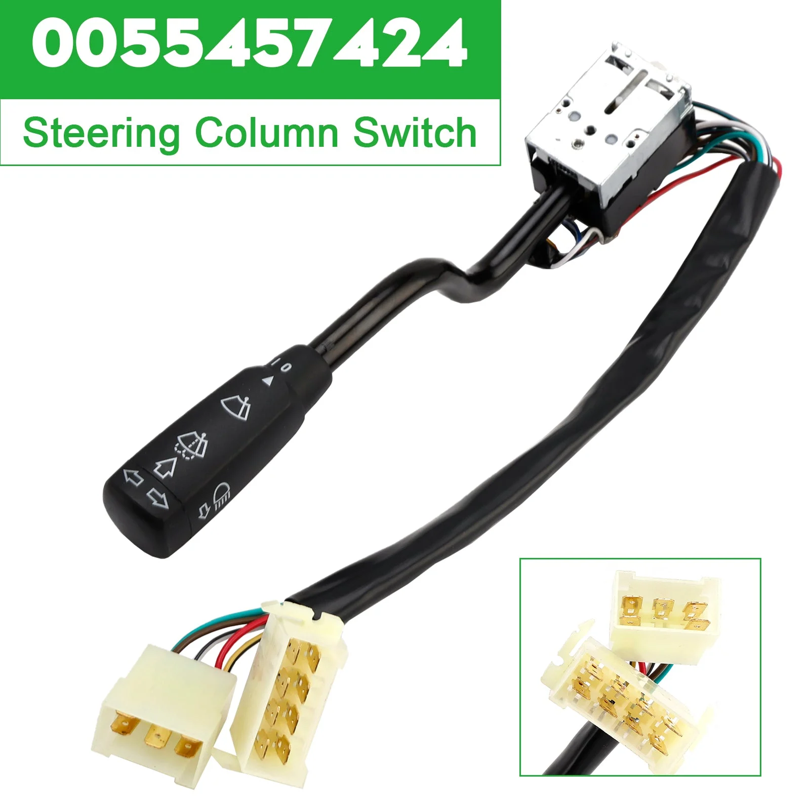 0055457424 Steering Column Indicator Stalk Wiper Switch for Benz T1 207 310 410