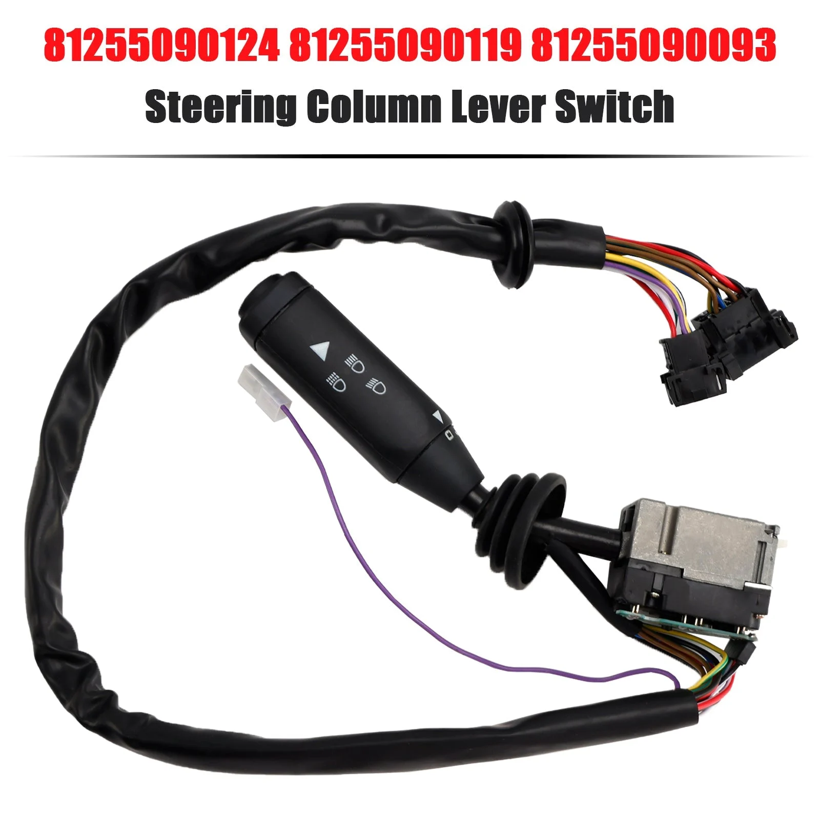 Steering Column Lever Switch for MAN 81255090124 81255090119 81255090093