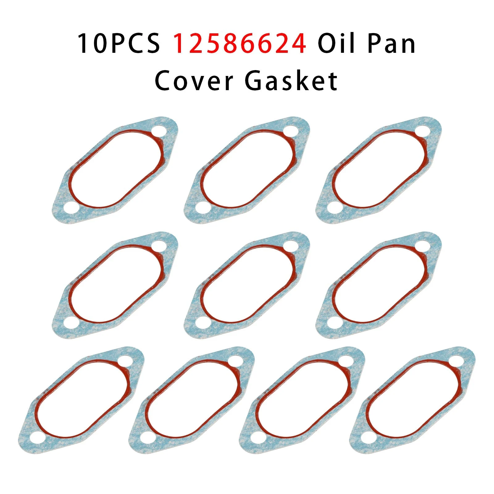 10PCS 12586624 Oil Pan Cover Gasket