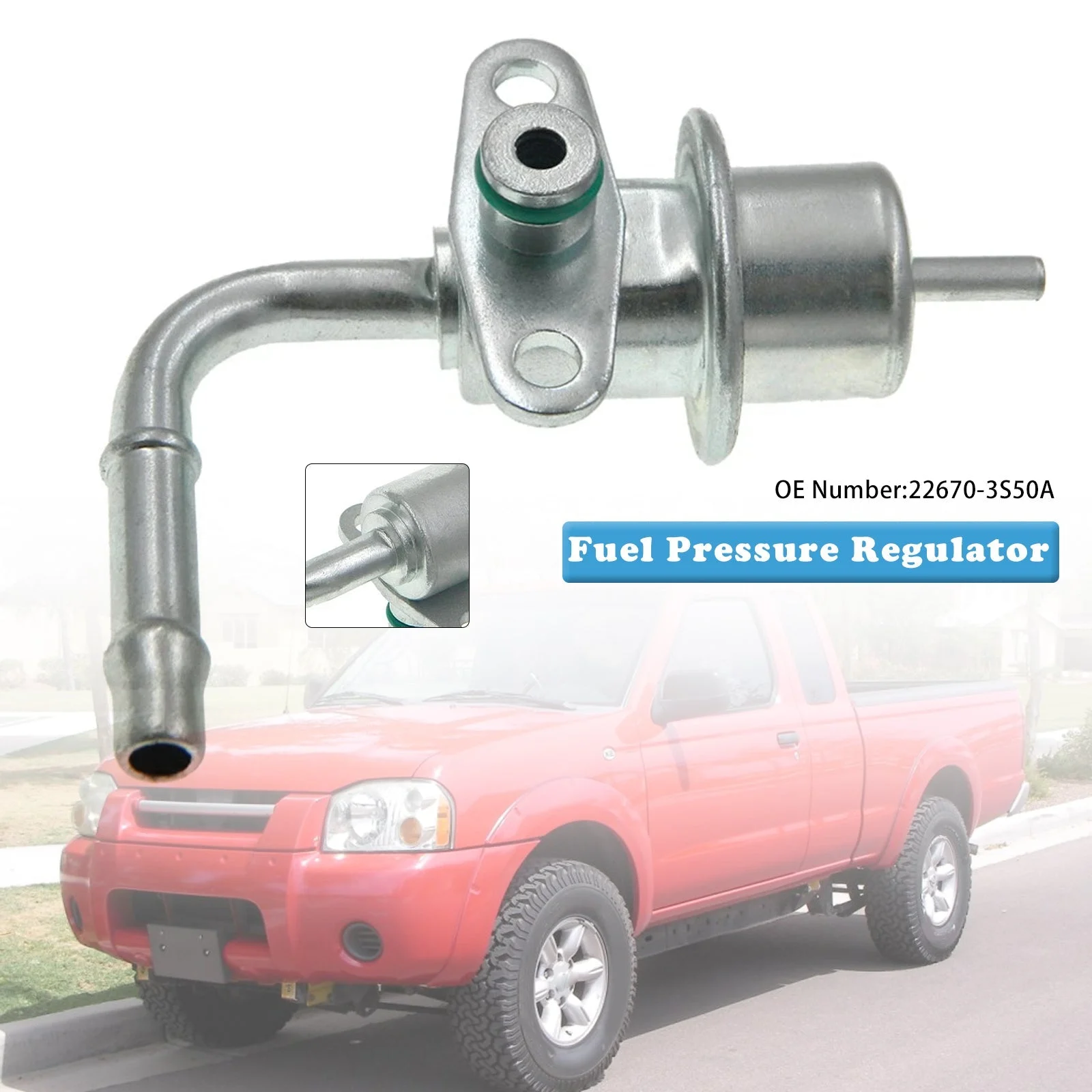 Fuel Pressure Regulator 22670-3S50A For Nissan Frontier NP300 Xterra 2.4L 98-14