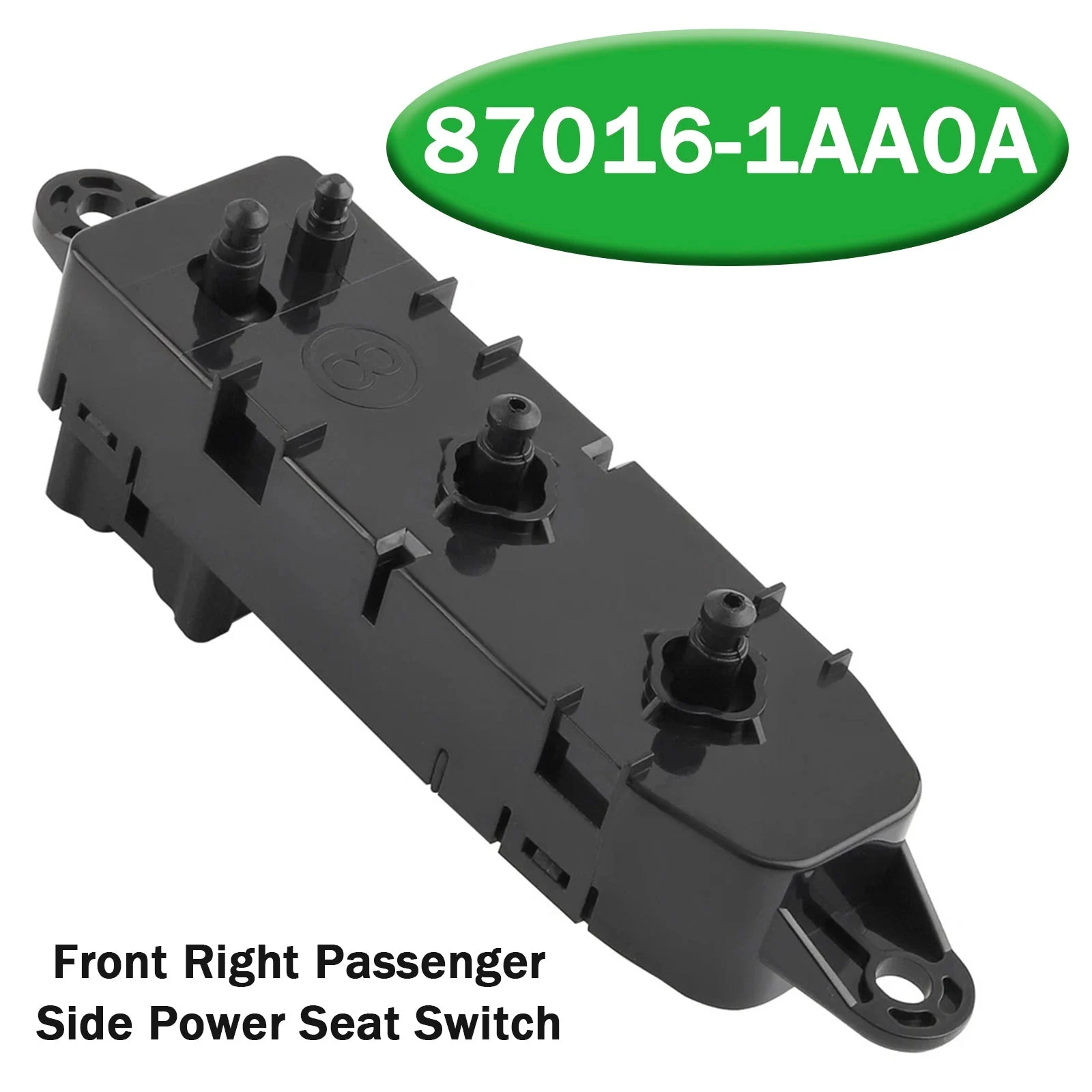 Front Right Passenger Side Power Seat Switch 87016-1AA0A for Nissan 2009-2013