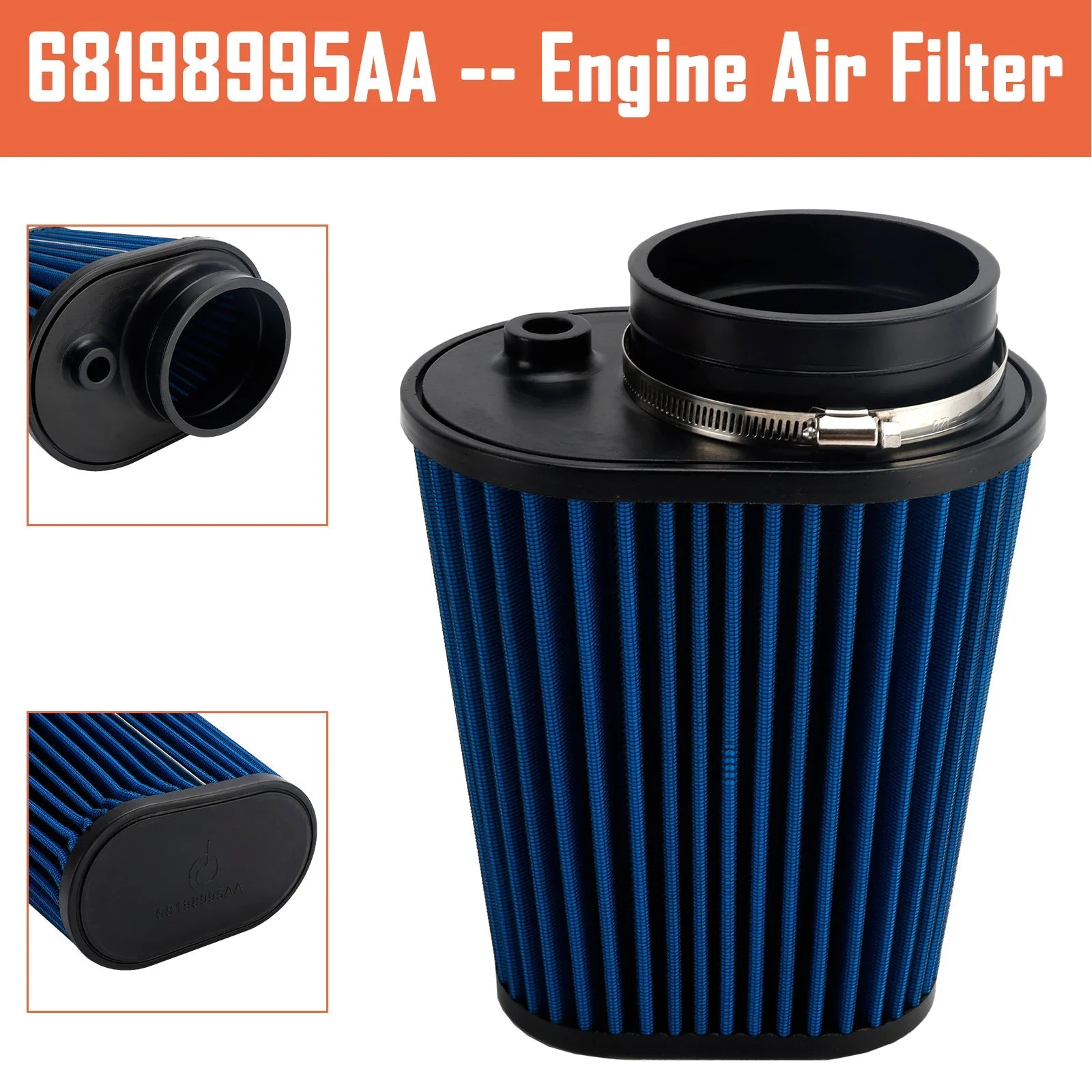 Engine Air Filter 68198995AA for Chrysler 300 for Dodge Challenger Charger 11-23