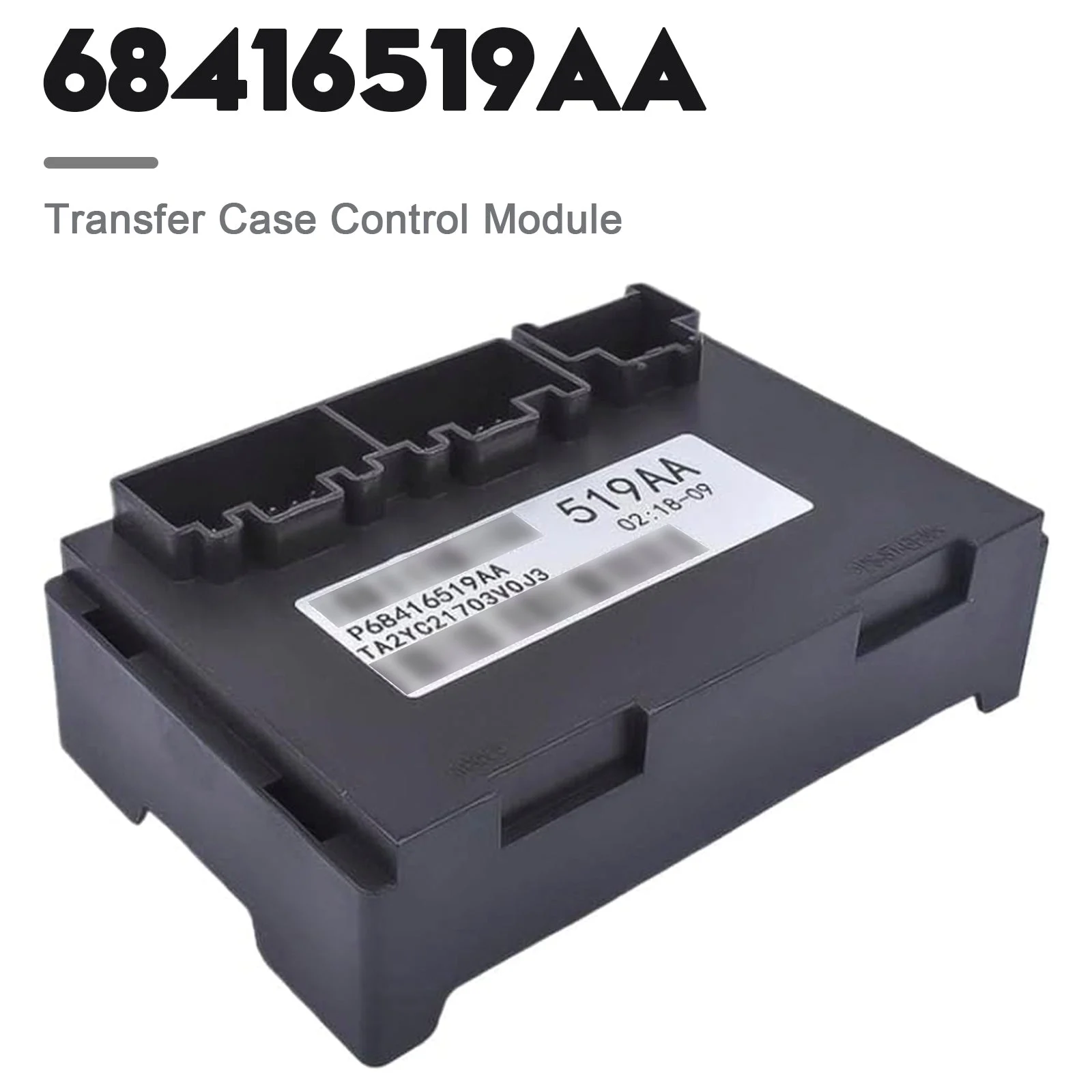Transfer Case Control Module for Jeep Wrangler 3.6L V6 2018-2020 68416519AA
