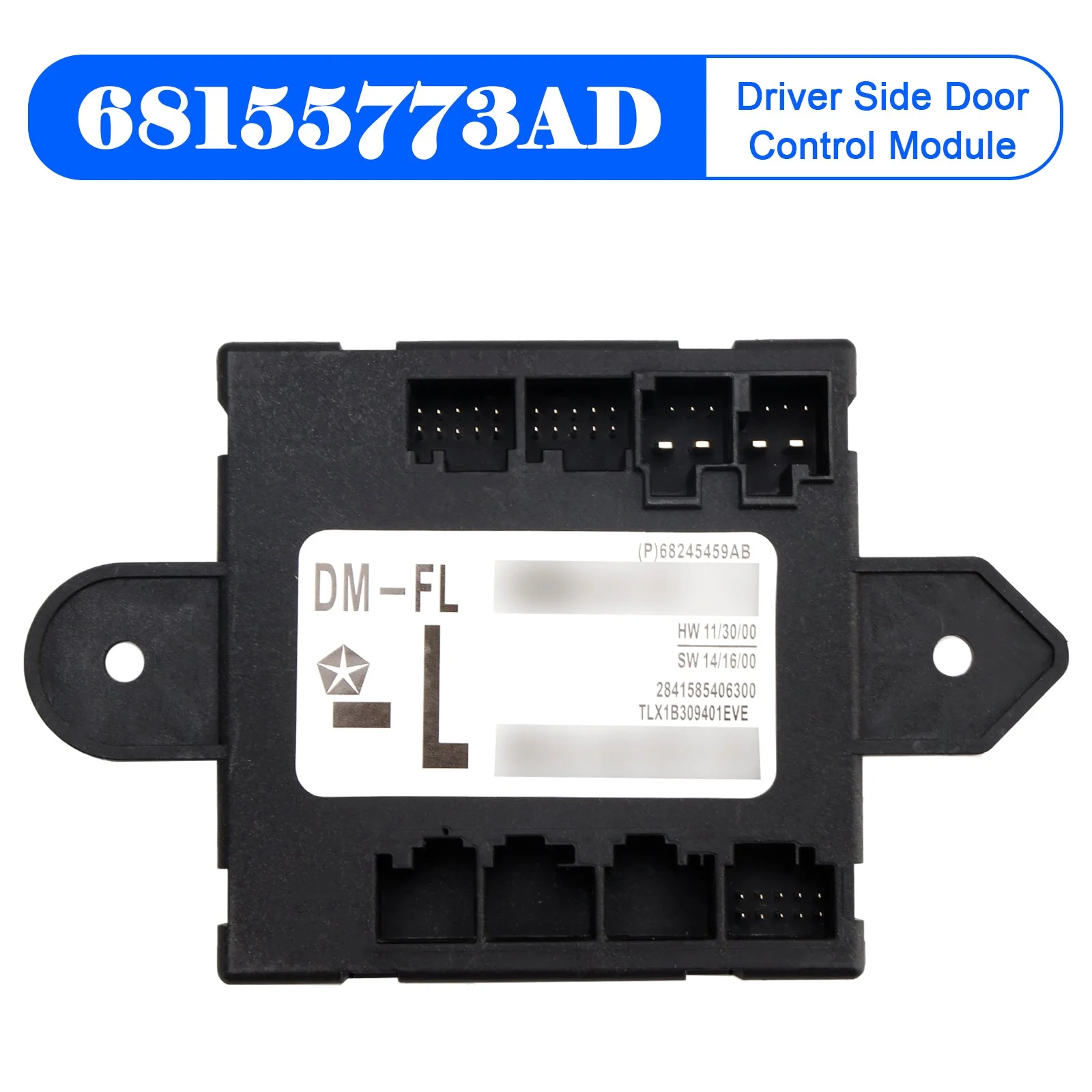 Driver Side Door Control Module 68155773AD for Dodge Ram 2500 3500 13-18