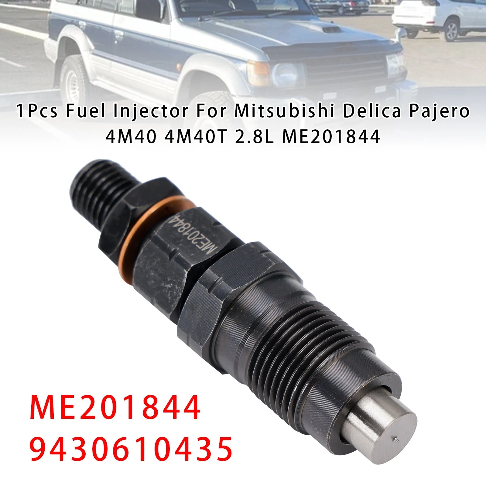 1Pcs Fuel Injector For Mitsubishi Delica Pajero 4M40 4M40T 2.8L ME201844
