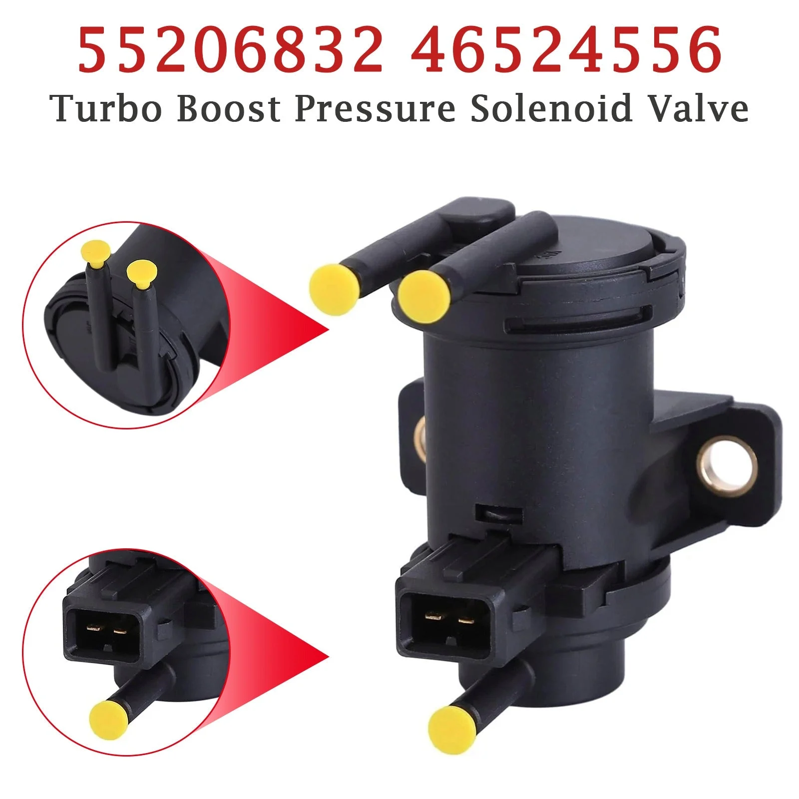 Turbo Boost Pressure Solenoid Valve for Fiat Ducato Peugeot 55206832 46524556
