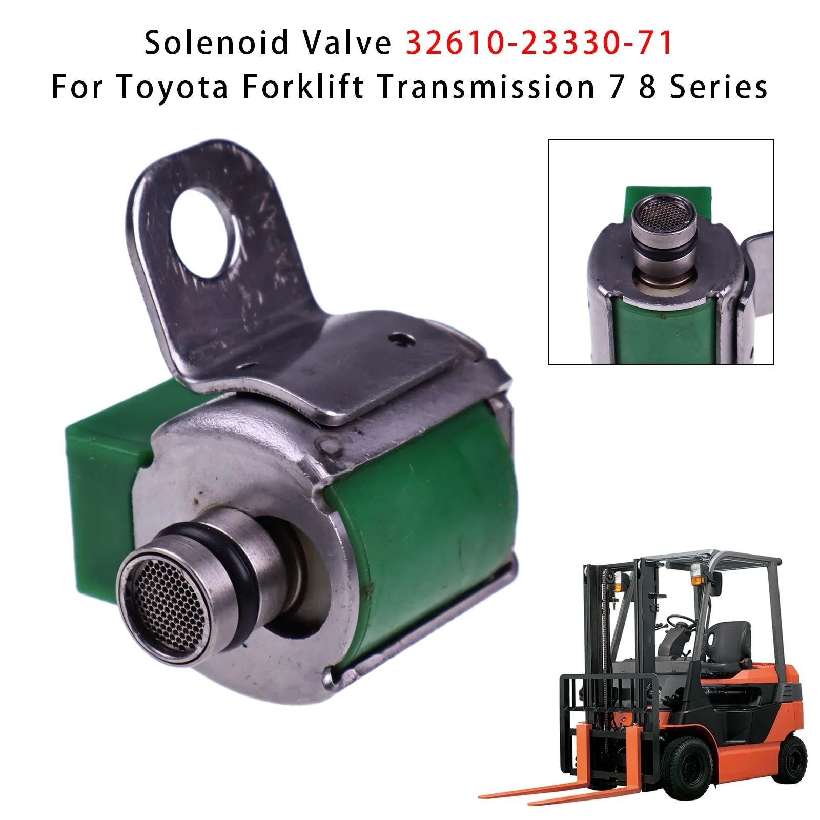 Solenoid Valve 32610-23330-71 For Toyota Forklift Transmission 7 8 Series