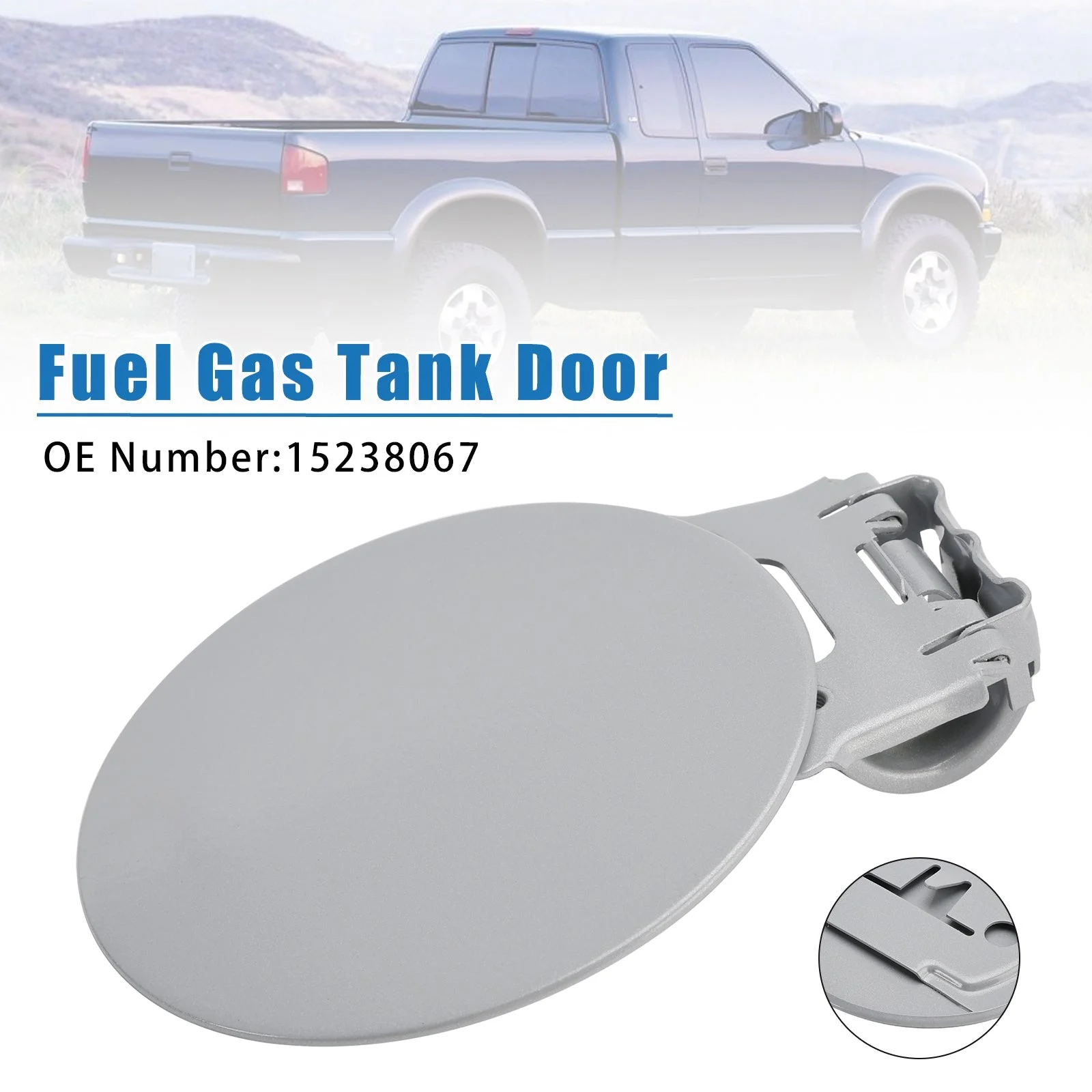 Fuel Gas Tank Door 15238067 For Chevy Blazer Express GMC Savana 2500 2004-2024