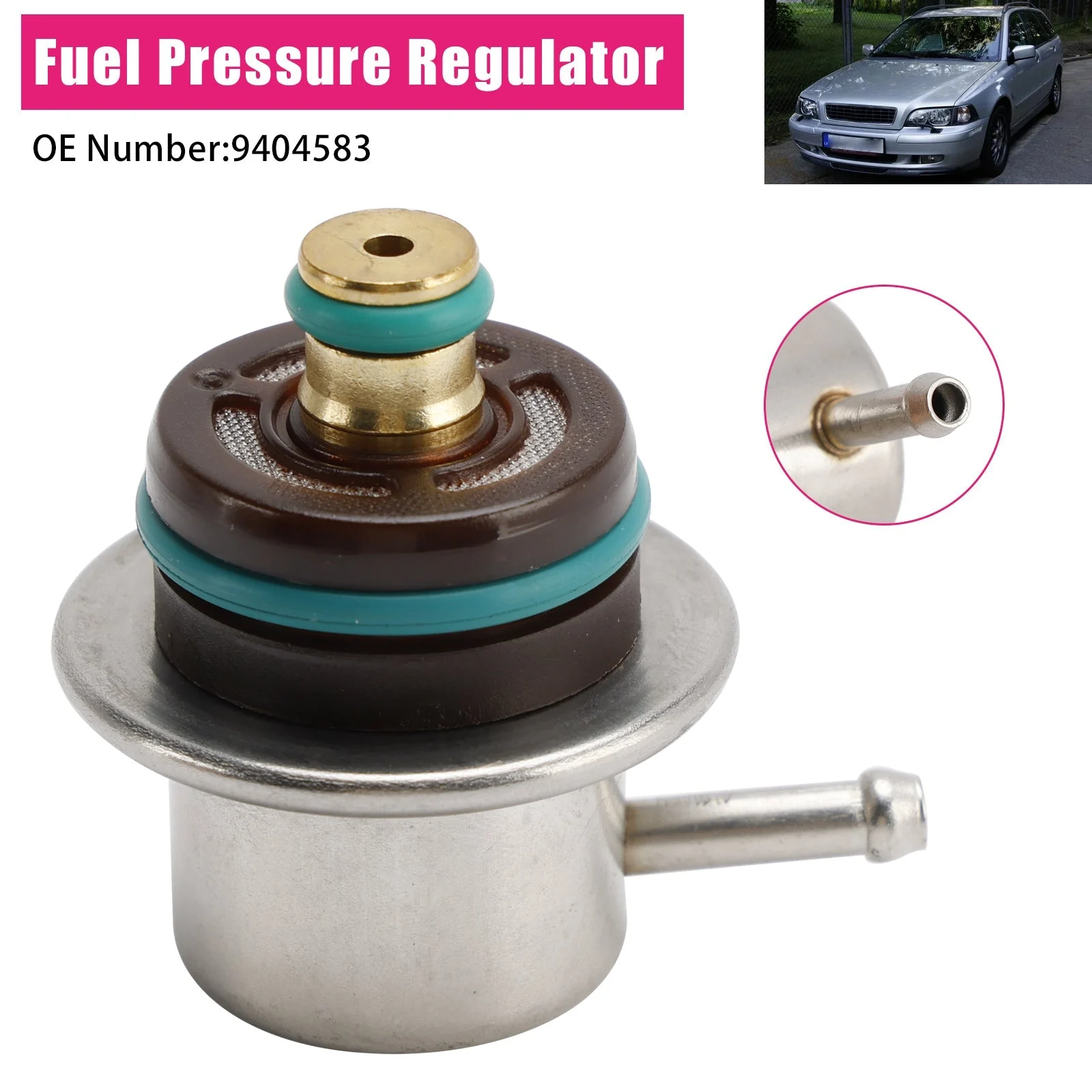 Fuel Pressure Regulator 9404583 For Volvo S40 V40 1.9T 2000-2004