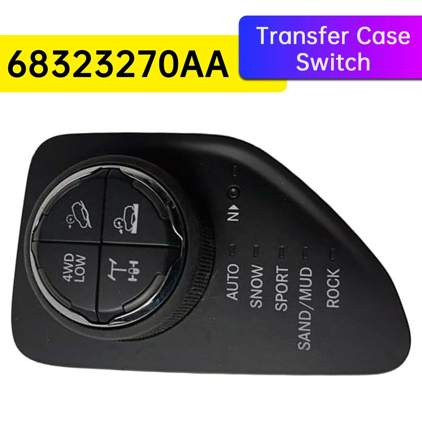 Transfer Case Switch 68361448AA 68323270AA for Jeep Cherokee 2.4L 3.2L 2014-23
