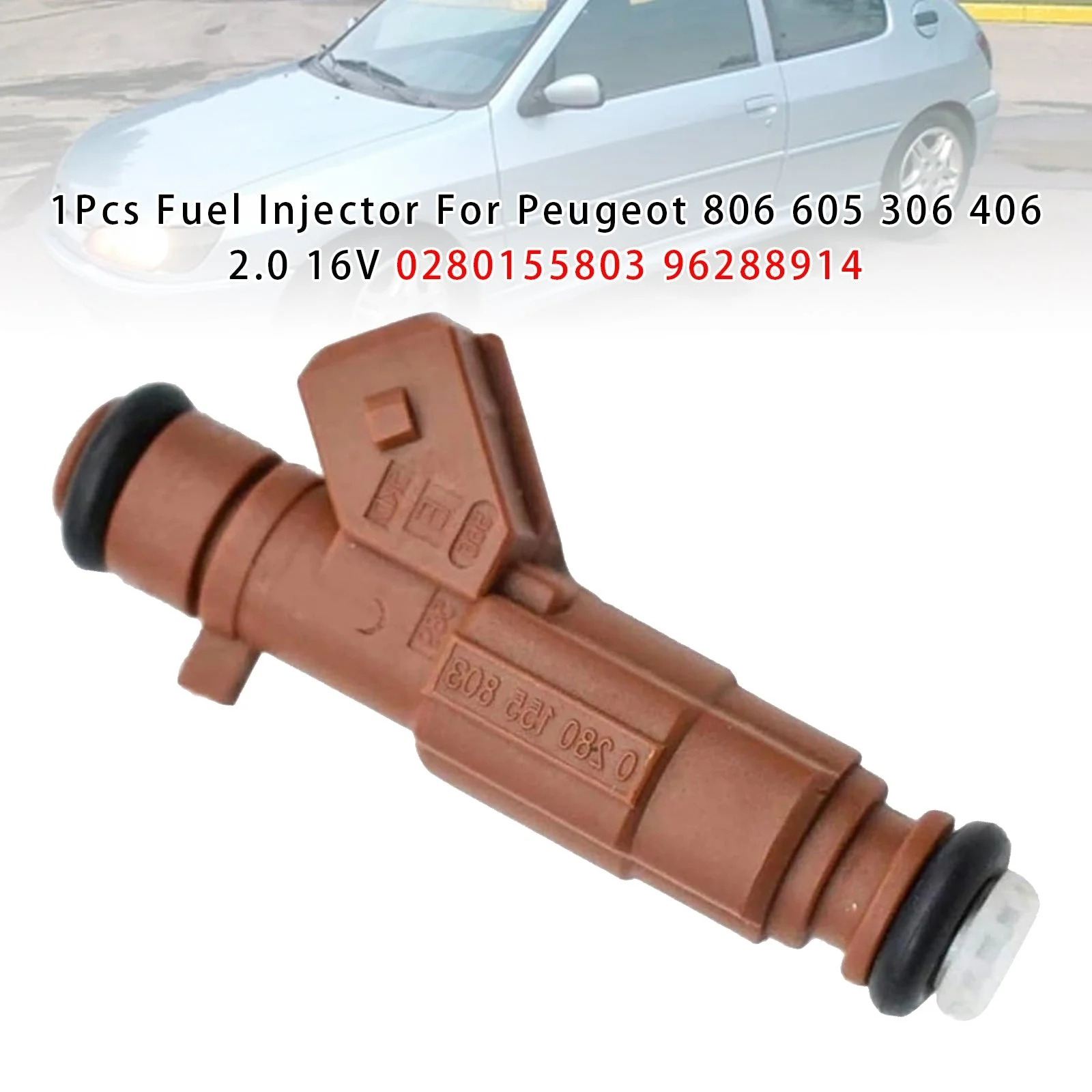 1Pcs Fuel Injector For Peugeot 806 605 306 406 2.0 16V 0280155803 96288914