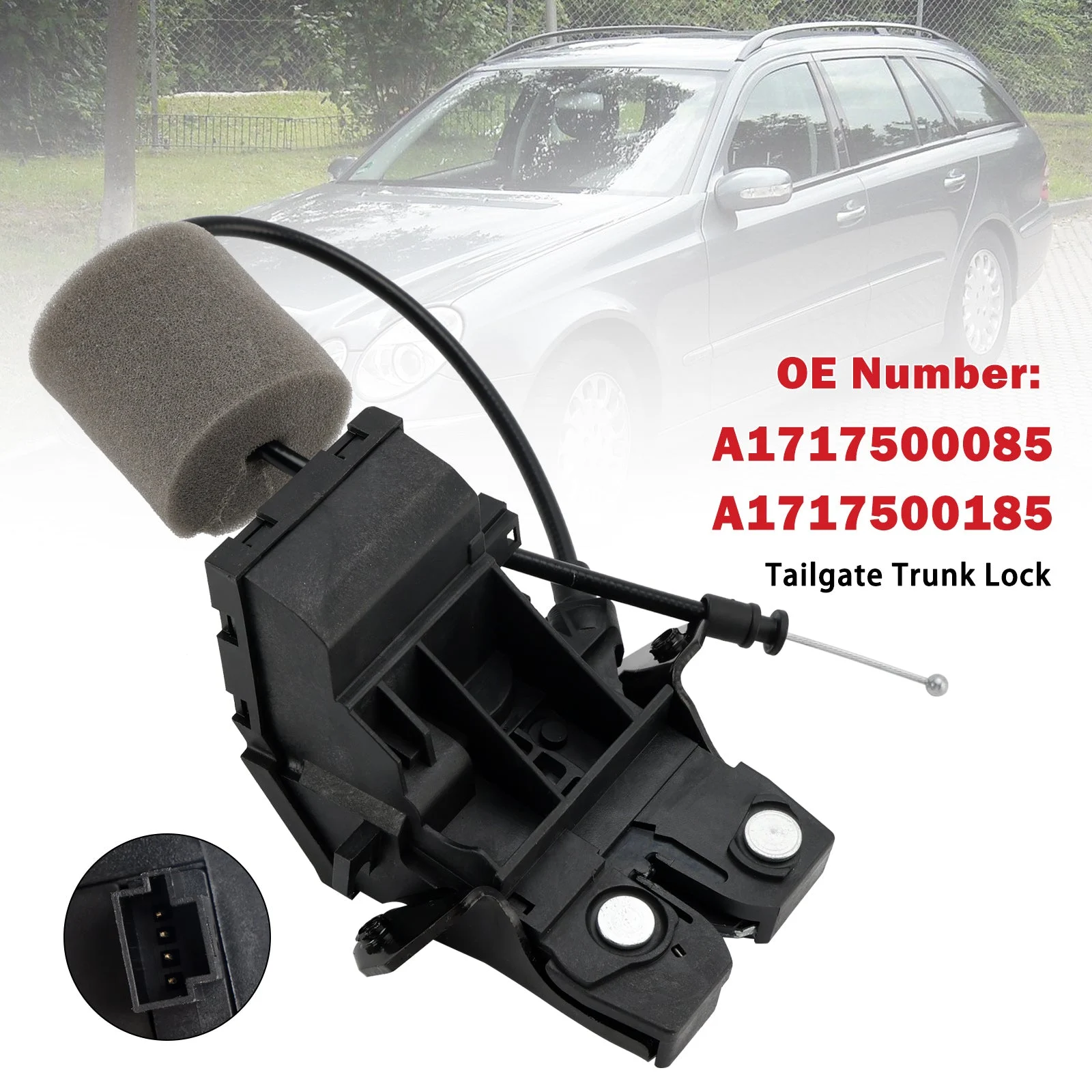 Tailgate Trunk Lock A1717500085 For Mercedes C-class CLK C209 W203