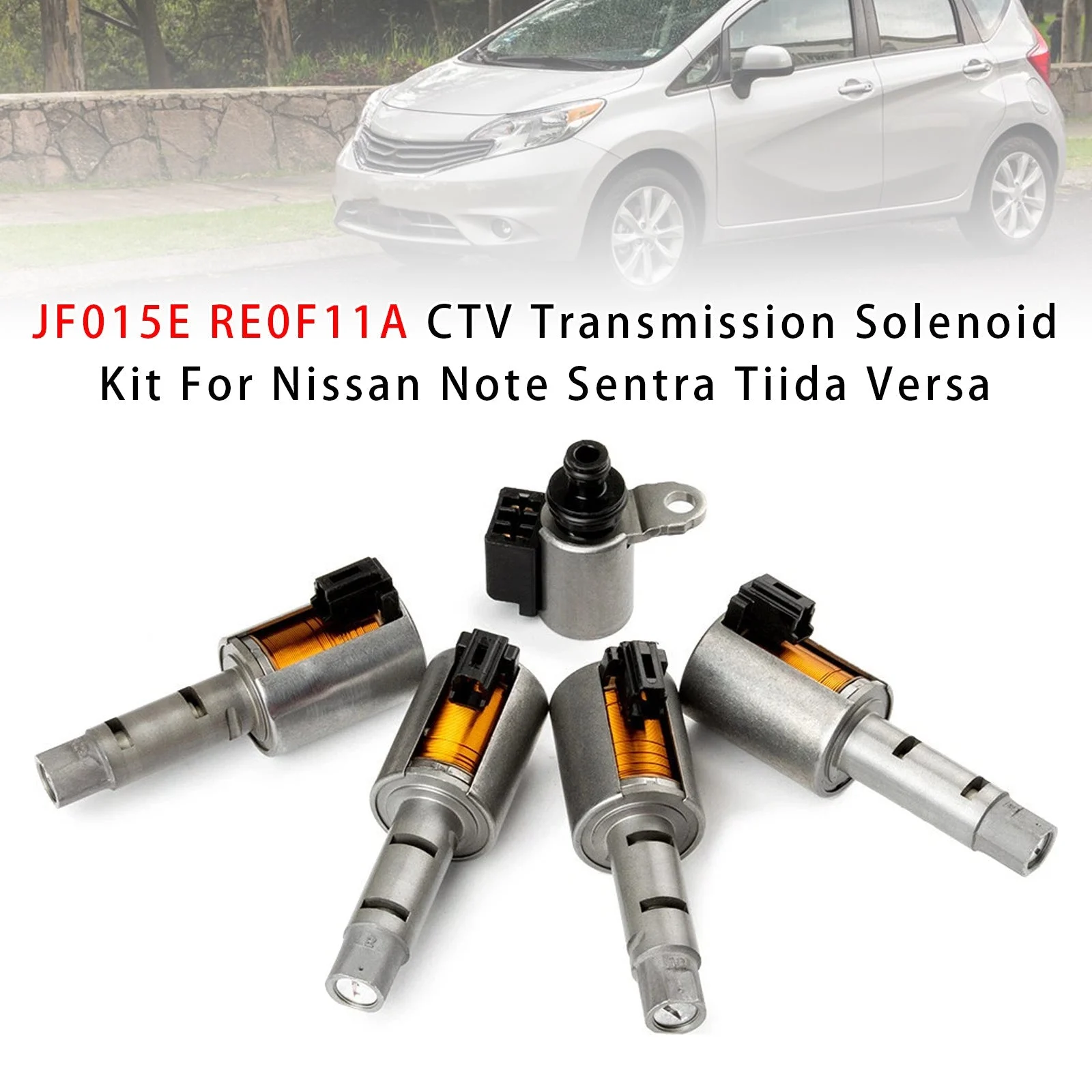 JF015E RE0F11A CTV Transmission Solenoid Kit For Nissan Note Sentra Tiida Versa
