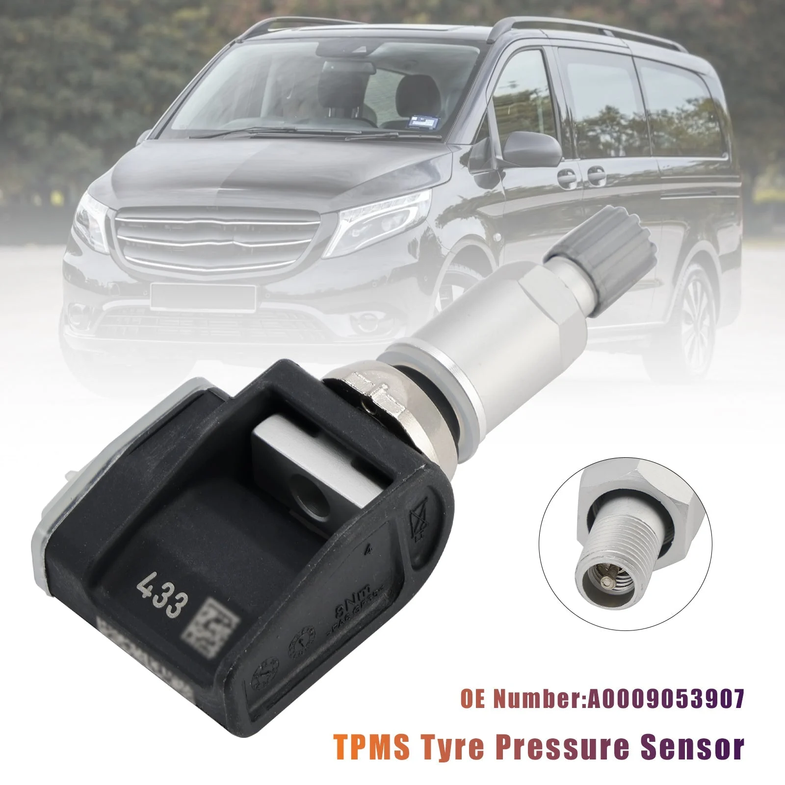 TPMS Tyre Pressure Sensor A0009053907 For Benz GLC-Class X253 Vito W447