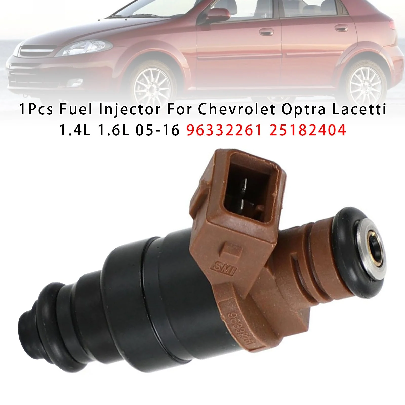 1Pcs Fuel Injector For Chevrolet Optra Lacetti 1.4L 1.6L 05-16 96332261 25182404