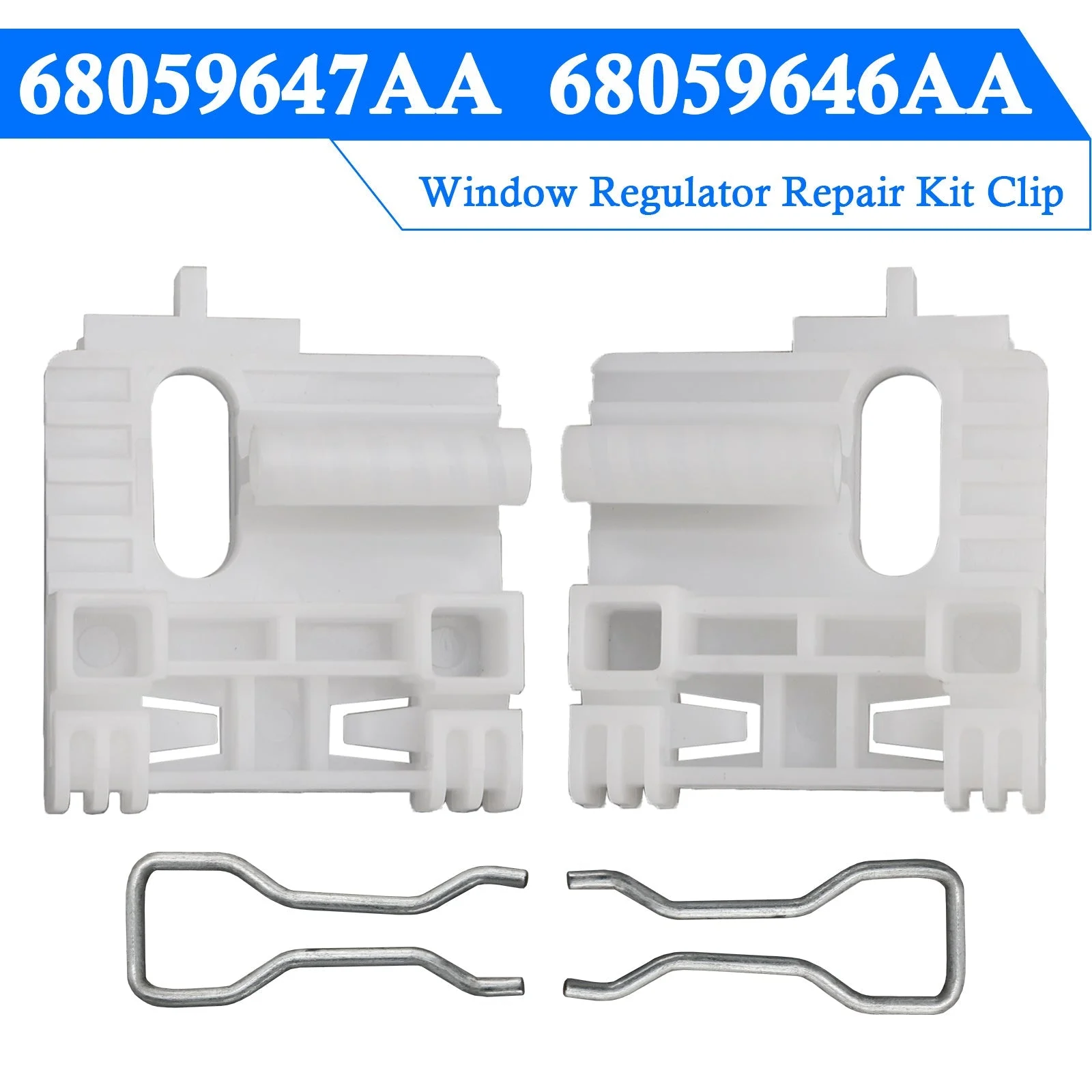 Window Regulator Repair Kit Clip Rear Left and Right for Jeep Liberty 2002-2006