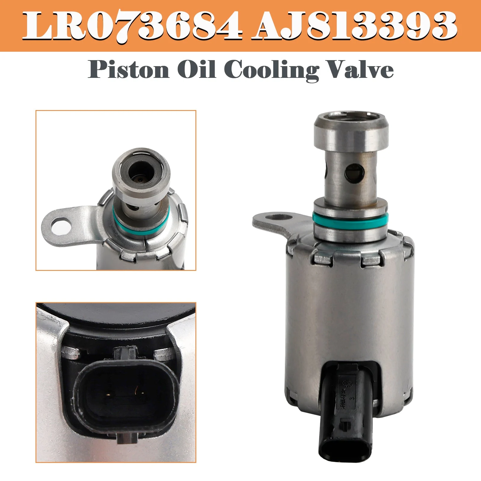 Piston Oil Cooling Valve for Range Rover Sport Evoque Jaguar LR073684 AJ813393