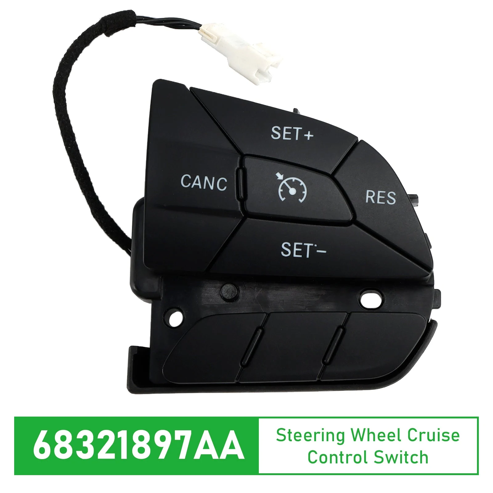 Steering Wheel Cruise Control Switch 68321897AA for Jeep Cherokee 2014-2024