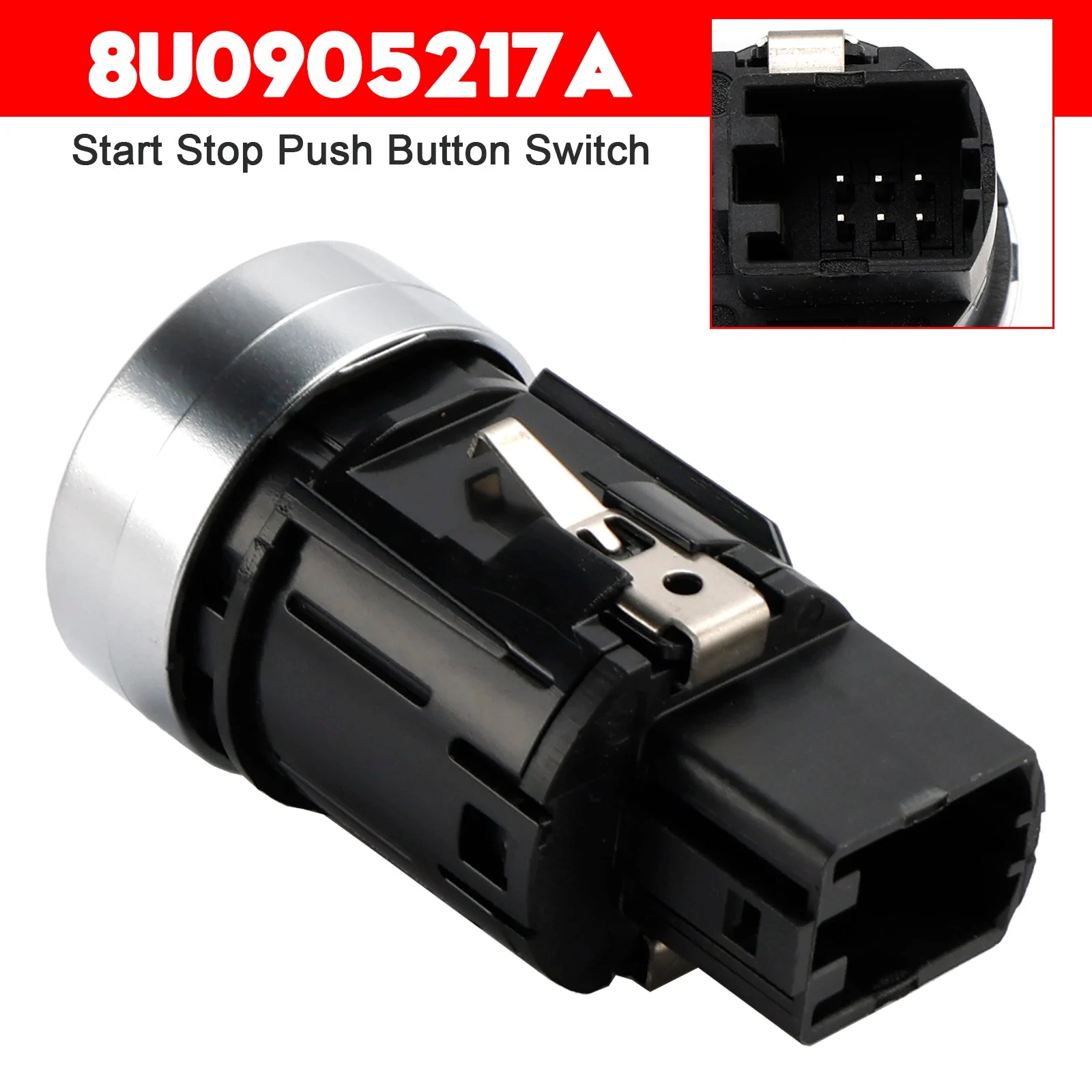 Start Stop Push Button Switch for Audi Q3 Sportback 2012-2018 2.0l 8U0905217A