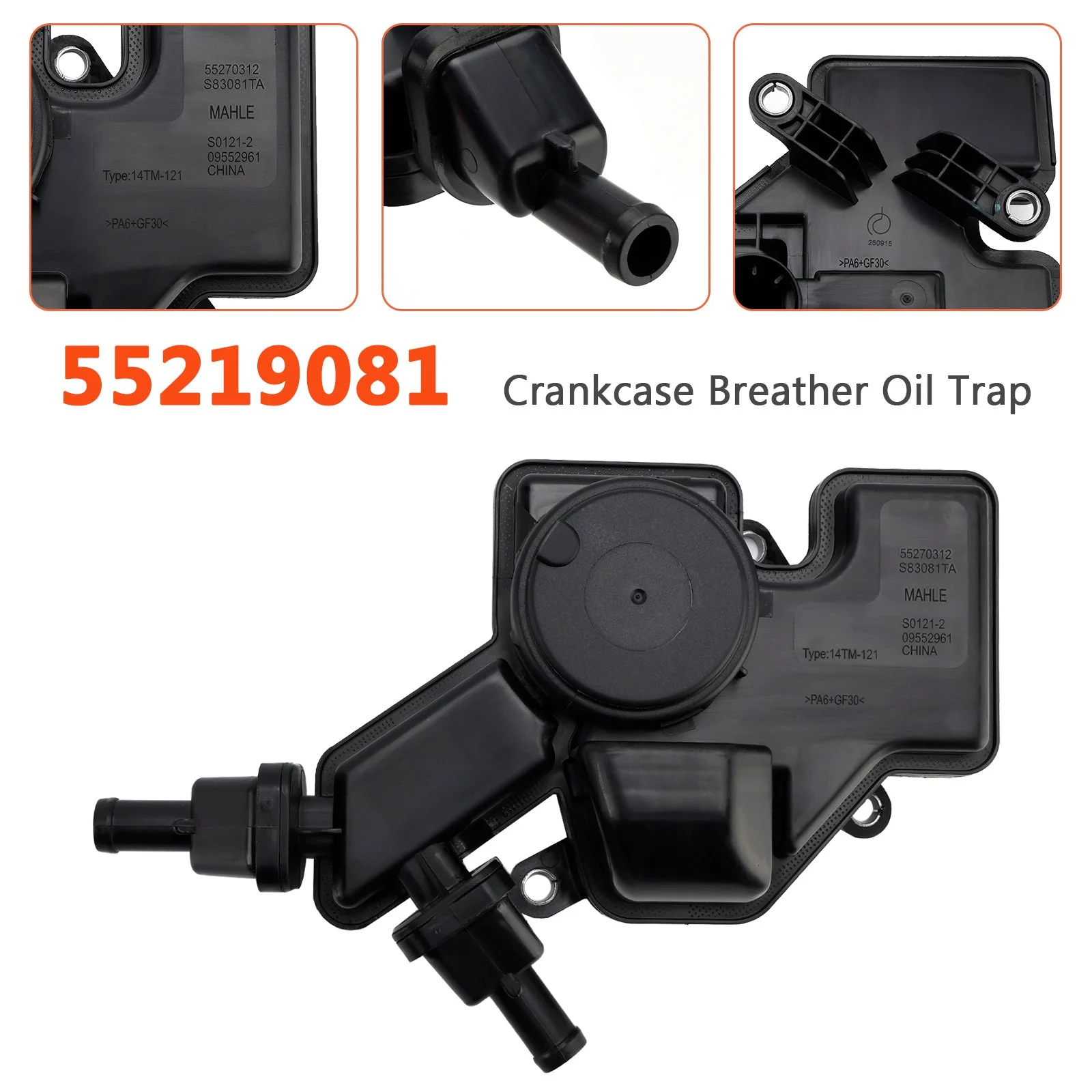 Crankcase Breather Oil Trap for Alfa Romeo Giulietta Mito Fiat 1.4 55219081