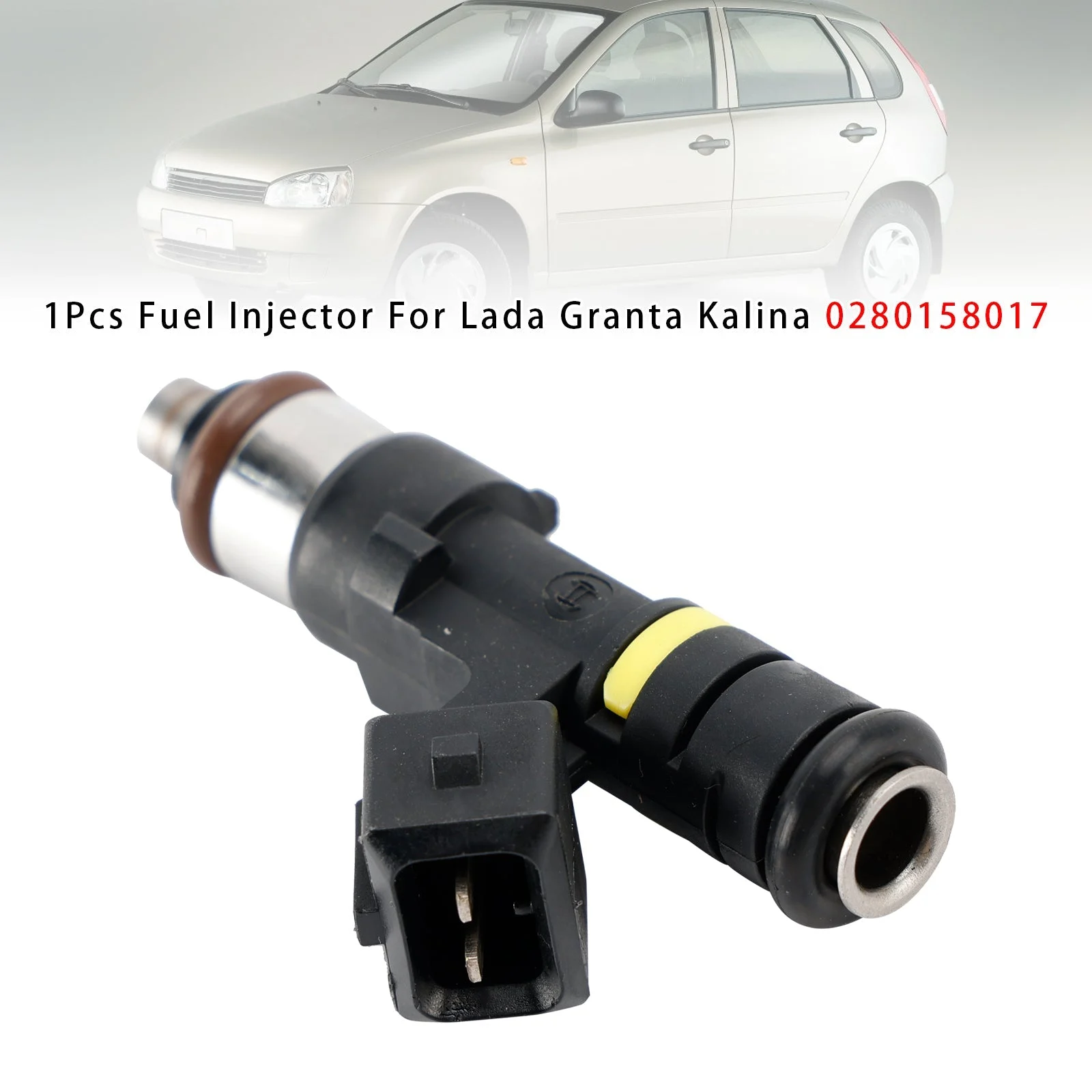 1Pcs Fuel Injector For Lada Granta Kalina 0280158017
