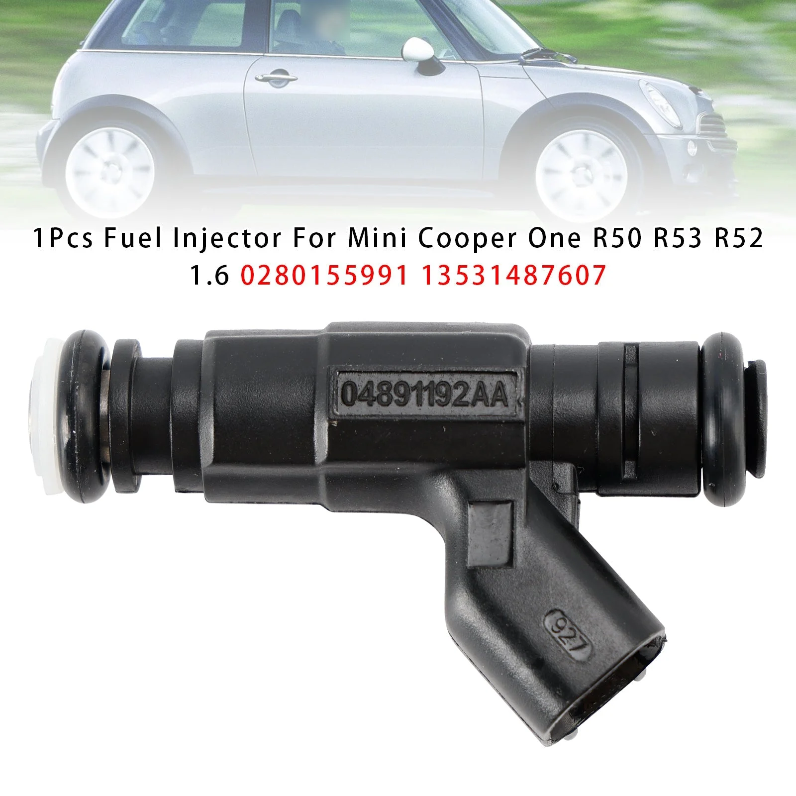 1Pcs Fuel Injector For Mini Cooper One R50 R53 R52 1.6 0280155991 13531487607