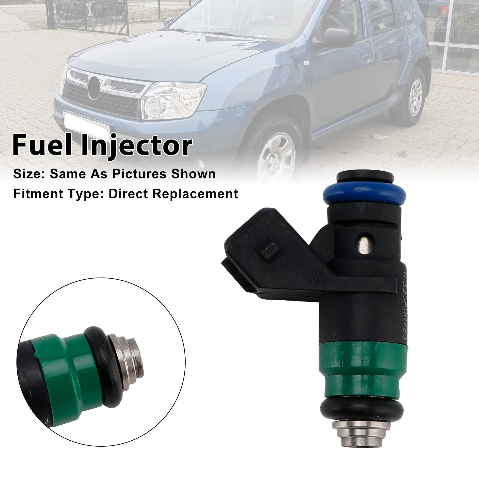 1Pcs Fuel Injector For Dacia Renault Clio II 1.4 16V 1.6 16V H82132254