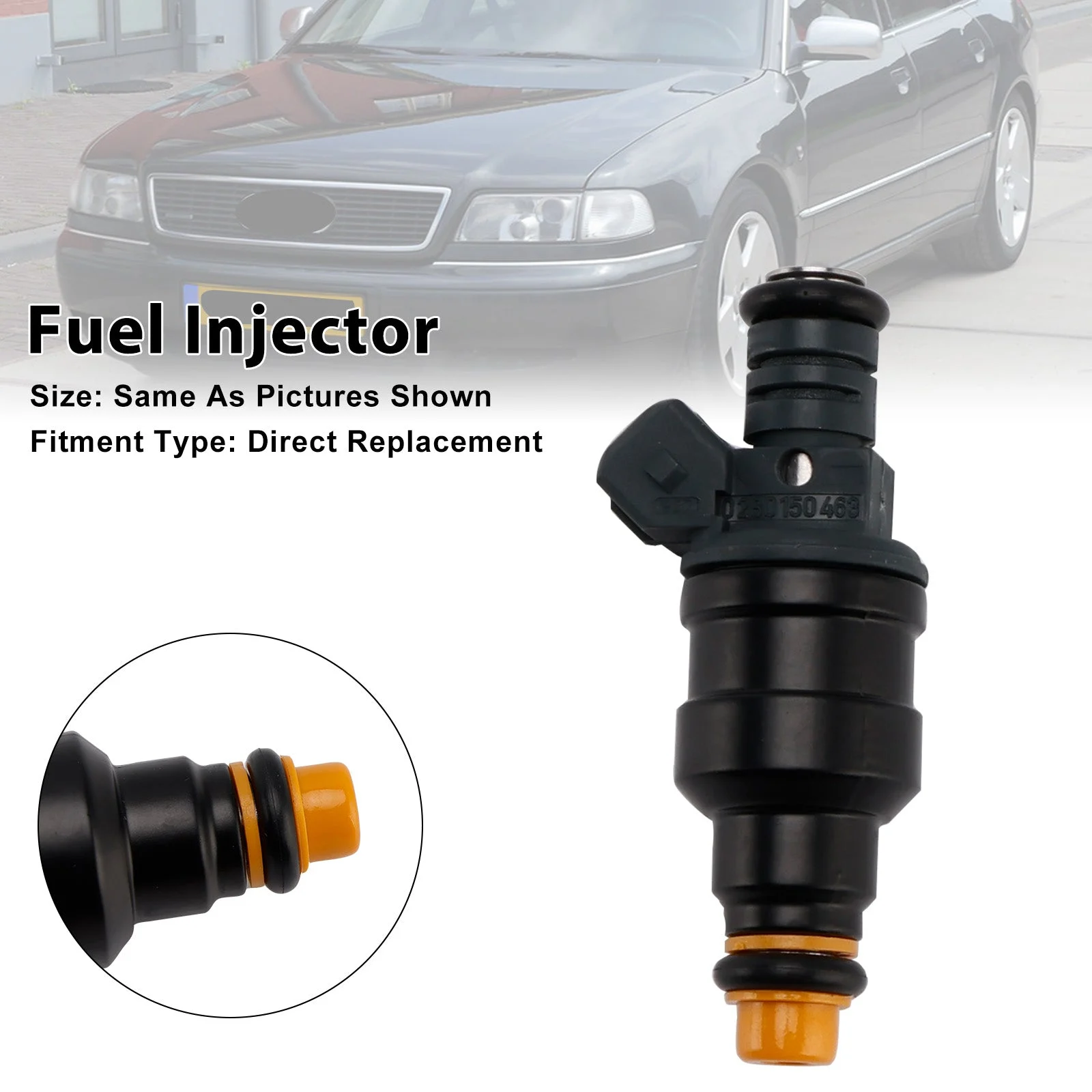 1Pcs Fuel Injector For Audi A8 V8 S6 S4 Quattro 3.6L 3.7L 4.2L 0280150463