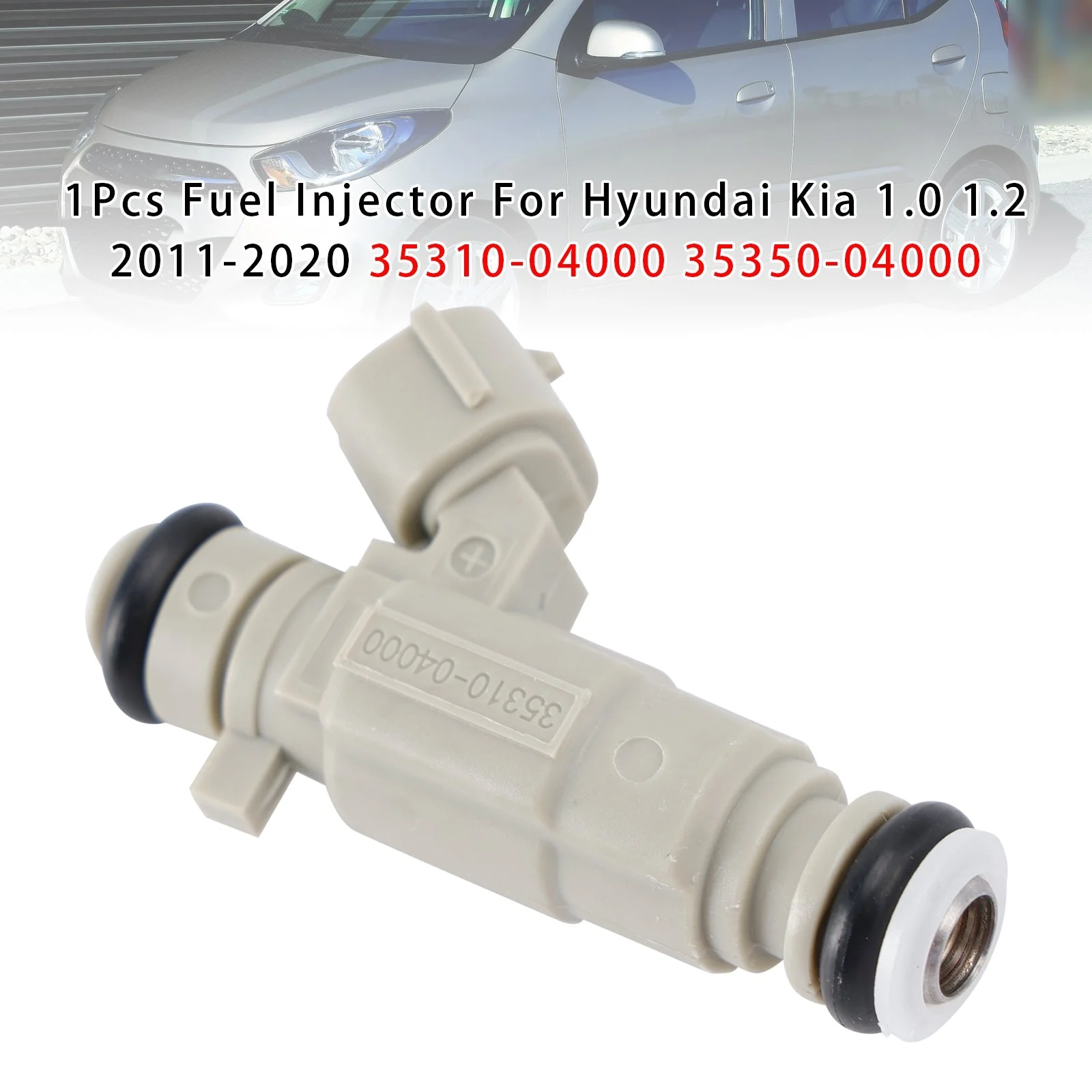 1Pcs Fuel Injector For Hyundai Kia 1.0 1.2 2011-2020 35310-04000 35350-04000