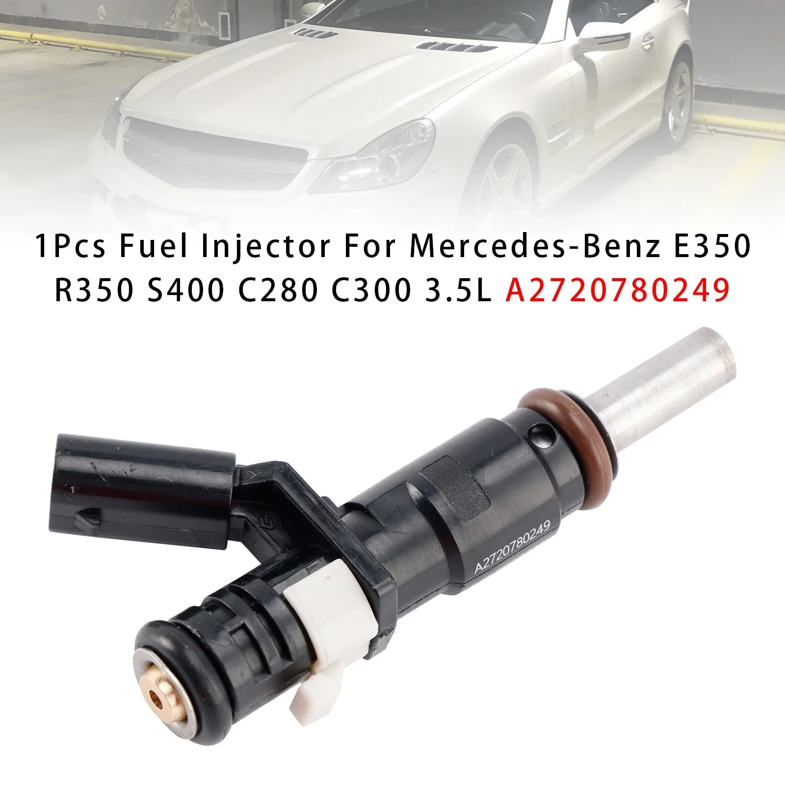 1Pcs Fuel Injector For Mercedes-Benz E350 R350 S400 C280 C300 3.5L A2720780249