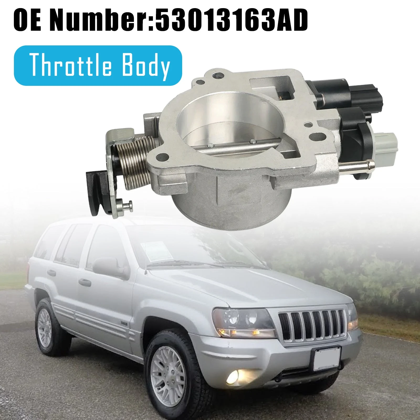 Throttle Body Assembly 53013163AD For Jeep Grand Cherokee 4.7L V8 2001-2004