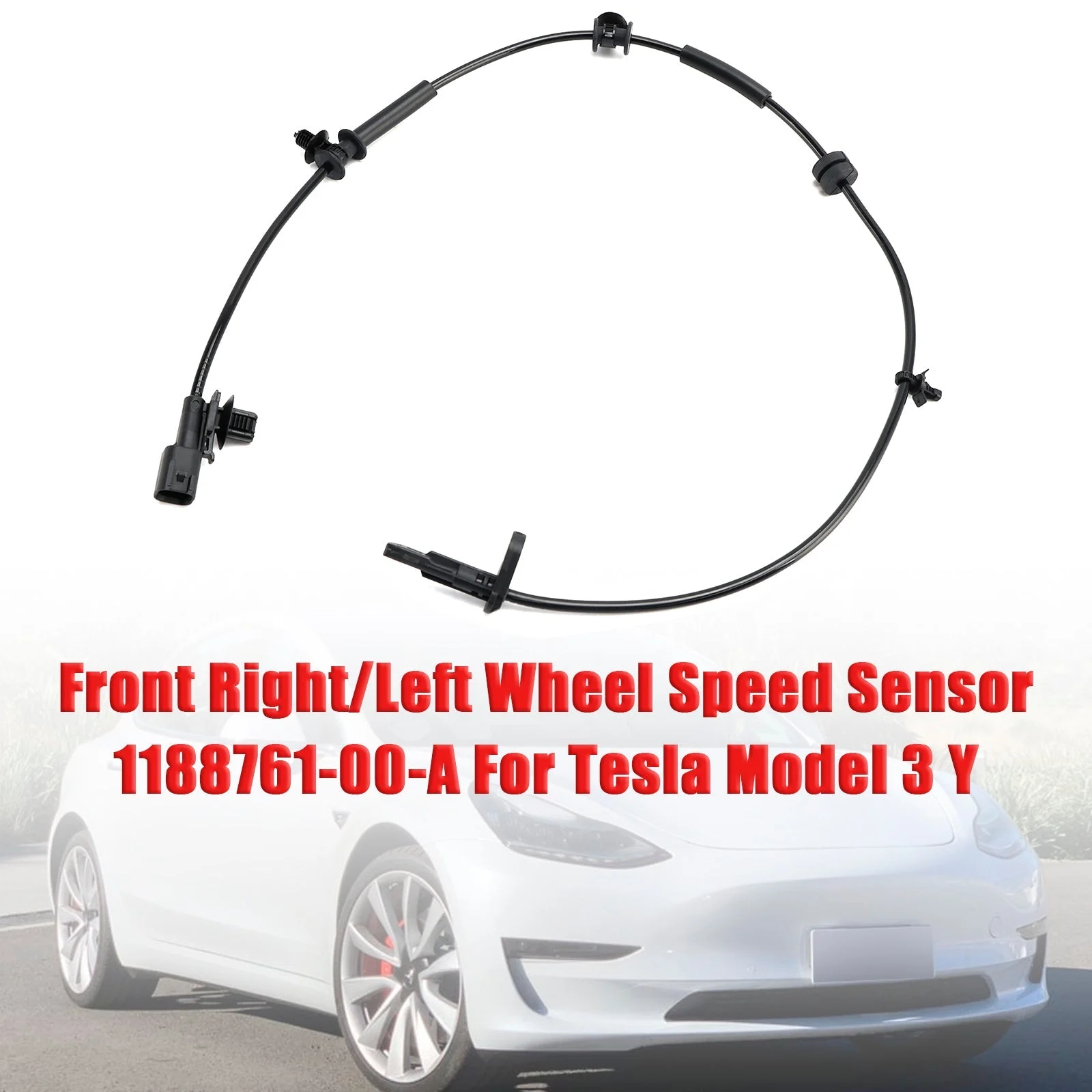Front Right/Left Wheel Speed Sensor 1188761-00-A For Tesla Model 3 Y