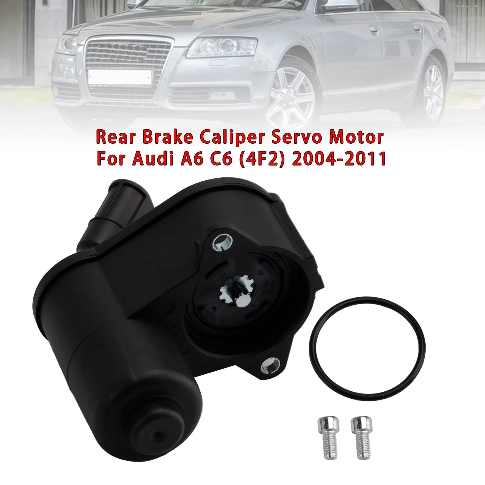 Rear Brake Caliper Servo Motor 6 Torx For Audi A6 C6 4F2 4F5 4FH 4F0998281B