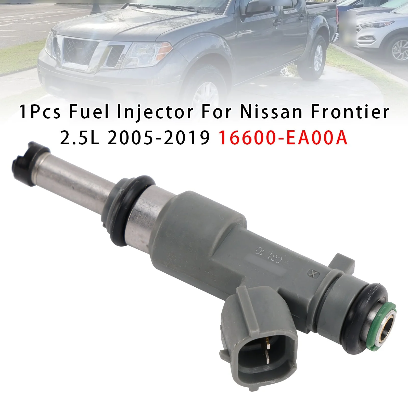 1Pcs Fuel Injector For Nissan Frontier 2.5L 2005-2019 16600-EA00A