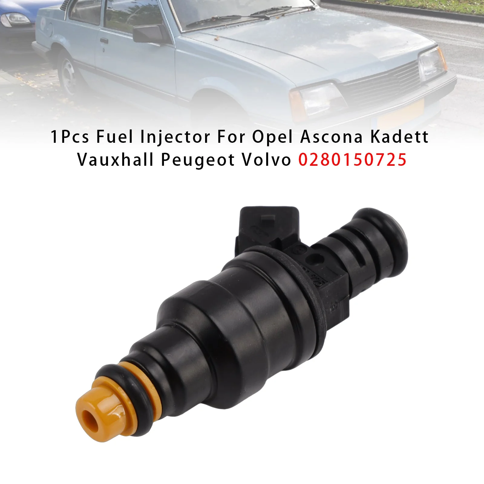 1Pcs Fuel Injector For Opel Ascona Kadett Vauxhall Peugeot Volvo 0280150725