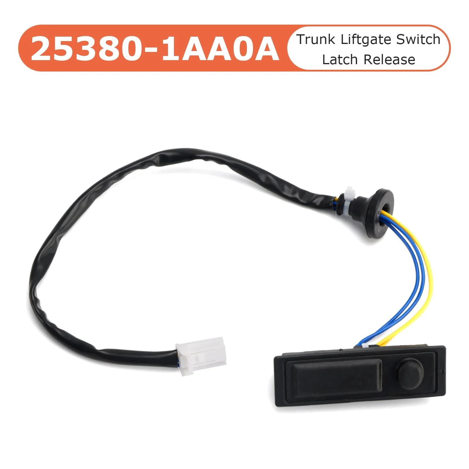 Trunk Liftgate Switch Latch Release 25380-1AA0A for Nissan Murano 2008-2014