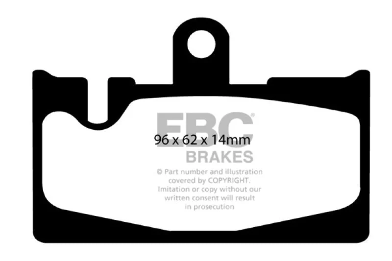 EBC - Rear Redstuff Pad PN DP31397C