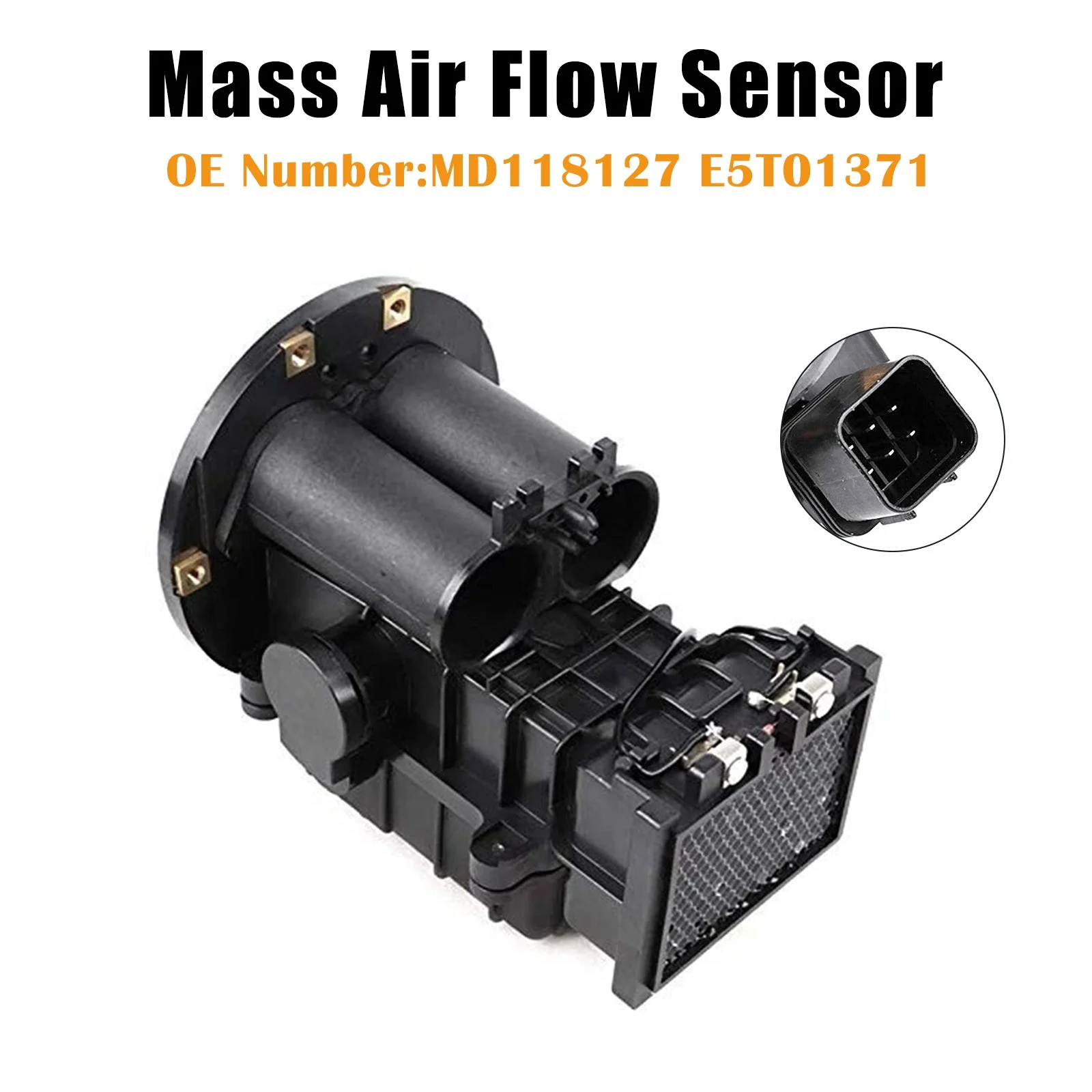 Mass Air Flow Sensor MD118127 E5T01371 For Mitsubishi Galant Montero Sigma