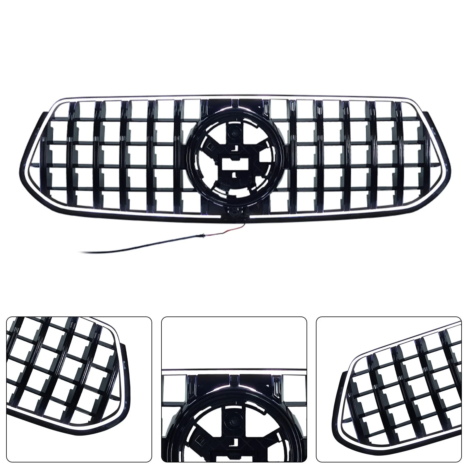 Front Bumper Grille Grill Fit Mercedes Benz GLE Class C167 V167 2019-2023