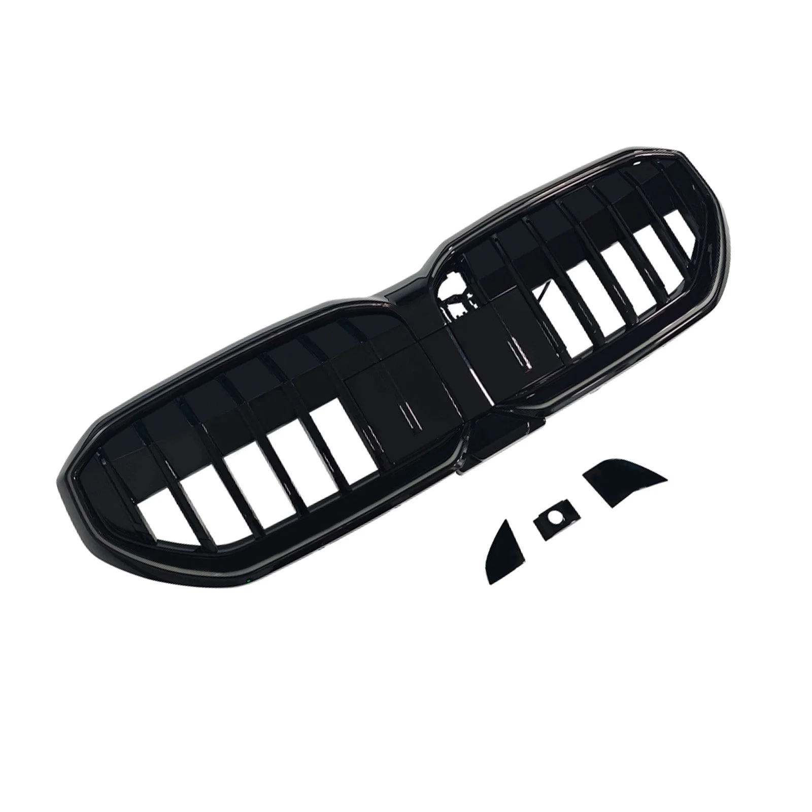 Single Slat Front Bumper Grille Grill Fit BMW 5 Series I5 G60 G61 G68 2024+