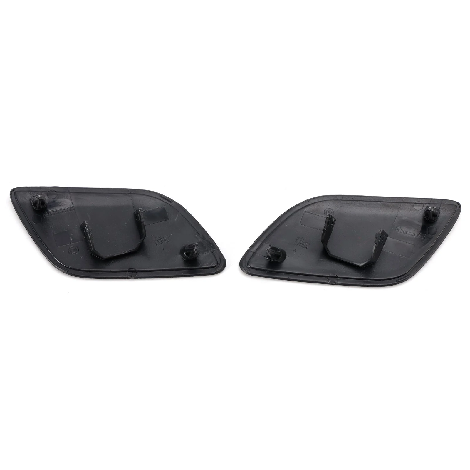 Left+Right Front Bumper Headlight Washer Cover Nozzle Cap For Audi Q7 2010-2015
