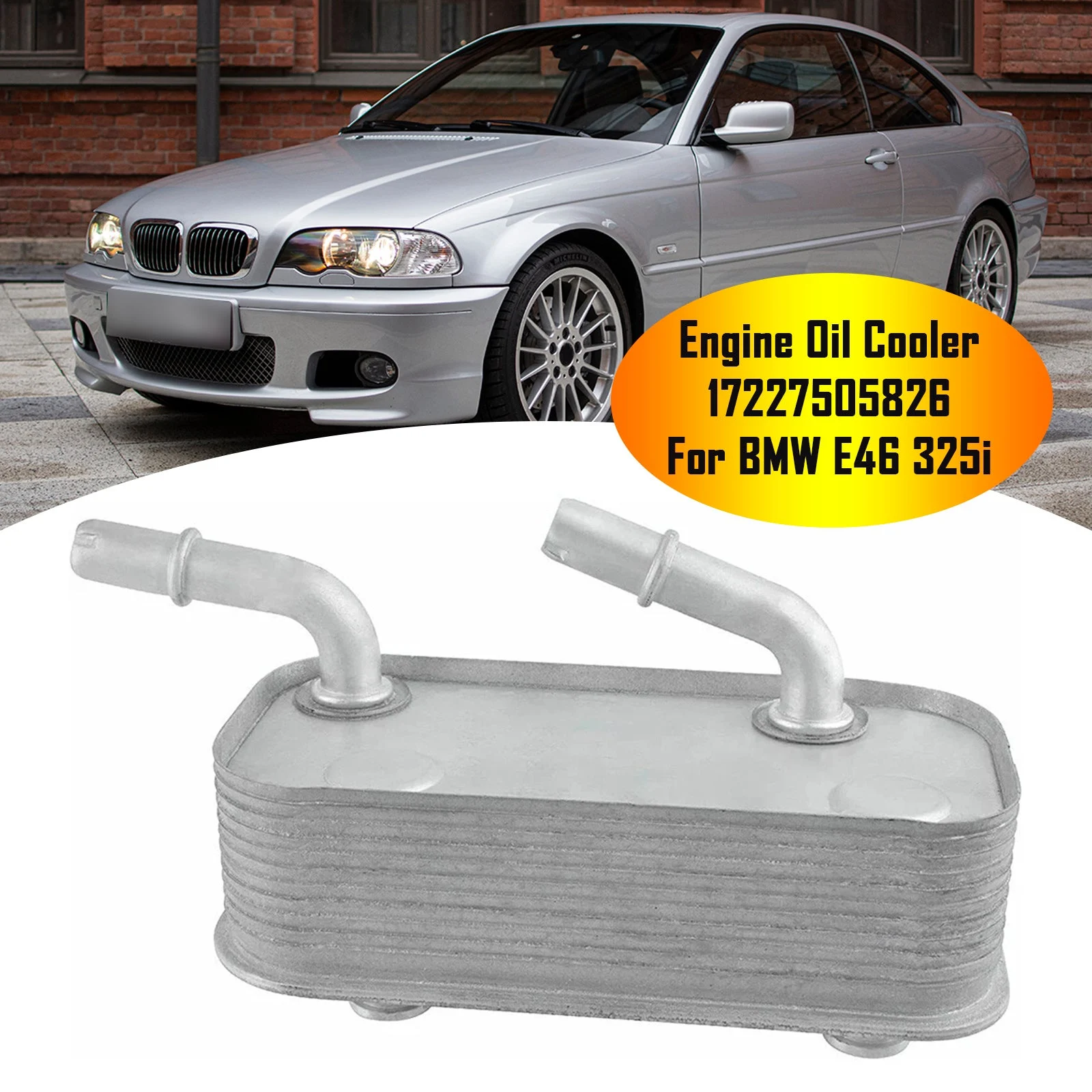 Engine Oil Cooler 17227505826 For BMW E46 325i