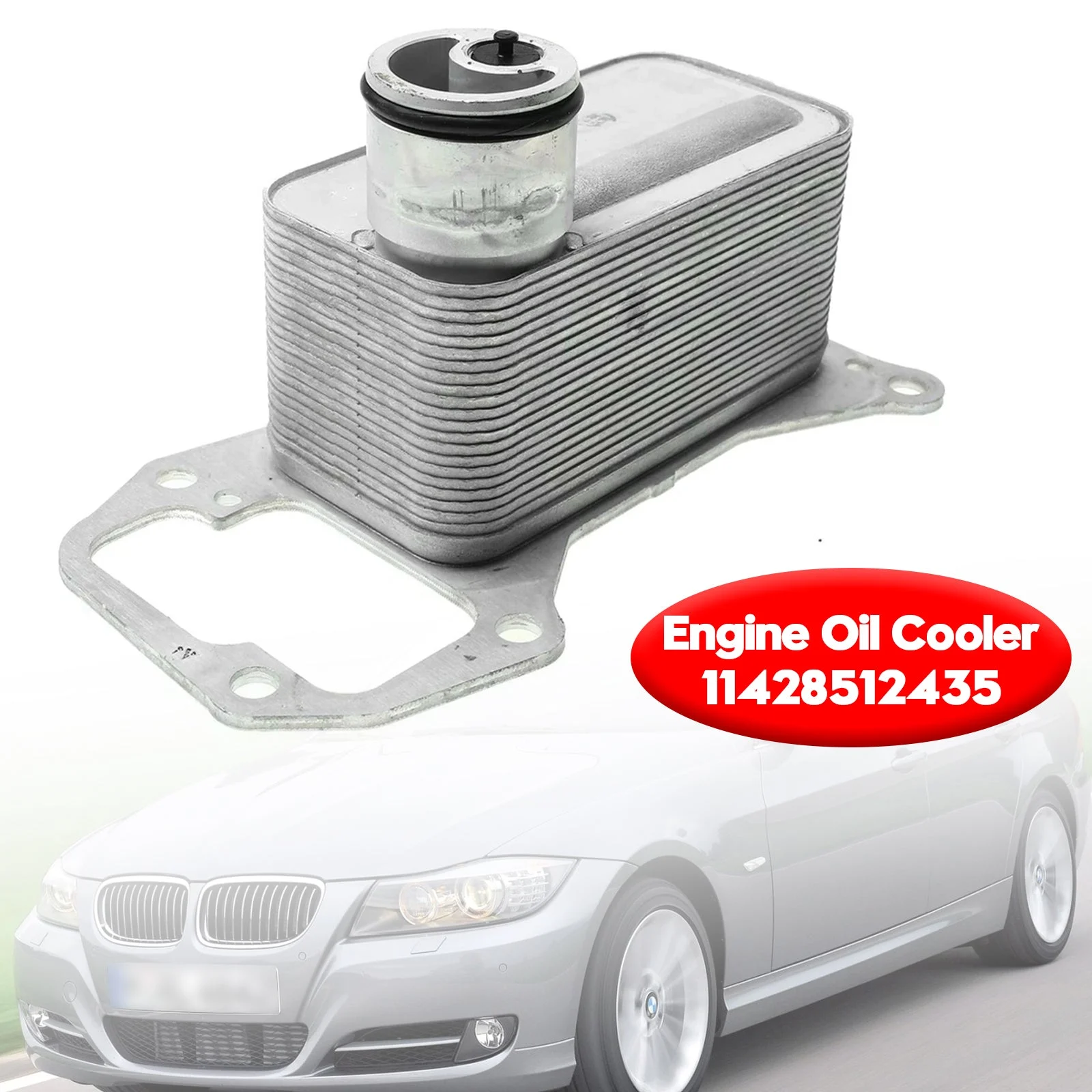 Engine Oil Cooler 11428512435 For BMW E90 E91 E92 E93