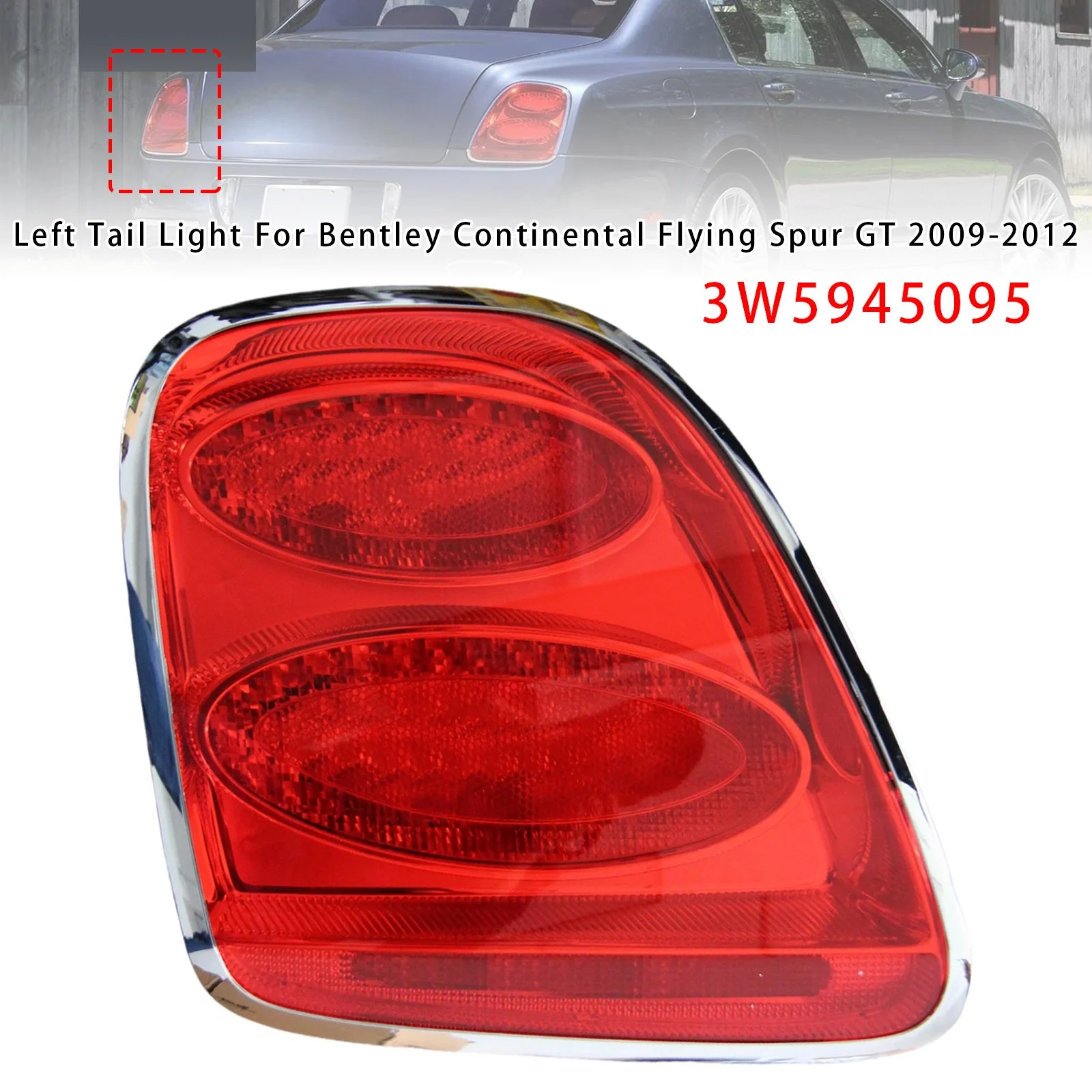 Left Tail Light For Bentley Continental Flying Spur GT 2009-2012