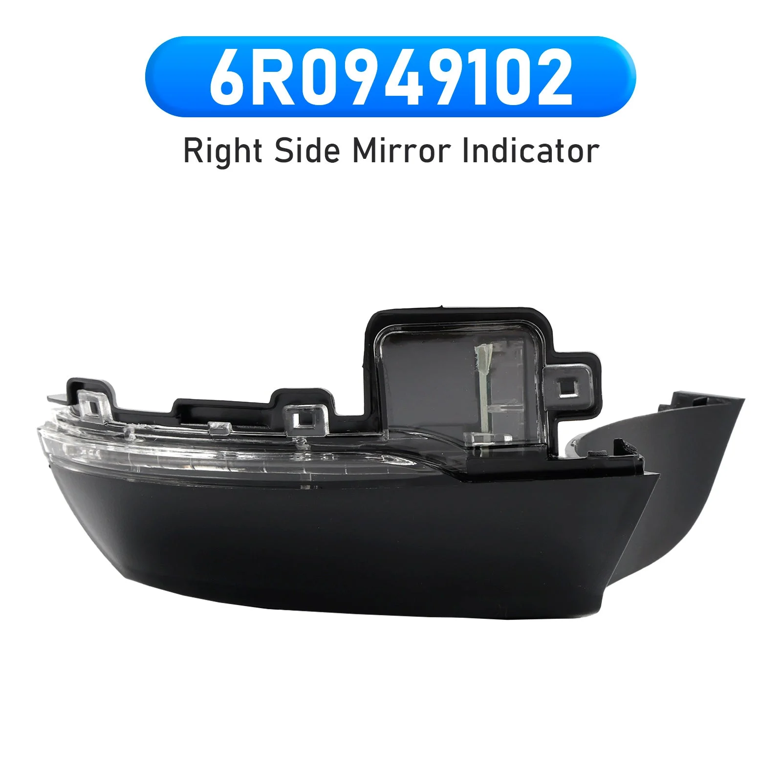 Right Side Mirror Indicator Light Lamp for VW Polo MK5 6C 2009-18 6R0949102